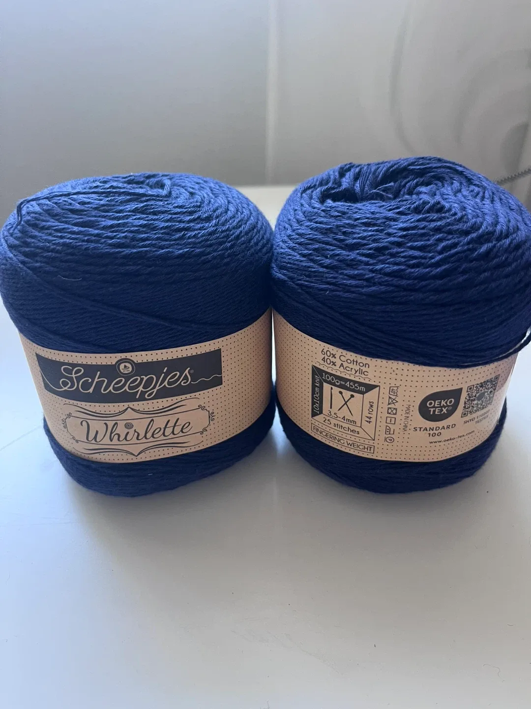 Scheepjes Whirlette Yarn, Blue, 2 Balls thumbnail