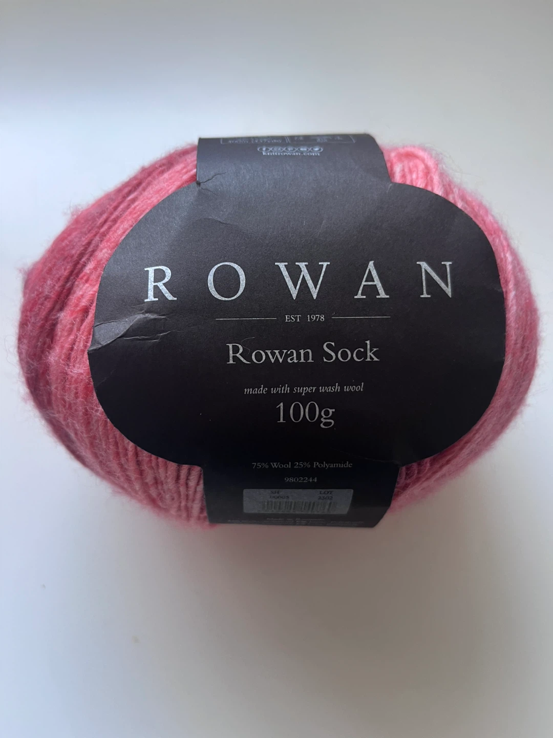 Rowan Sock Yarn - 100g Ball