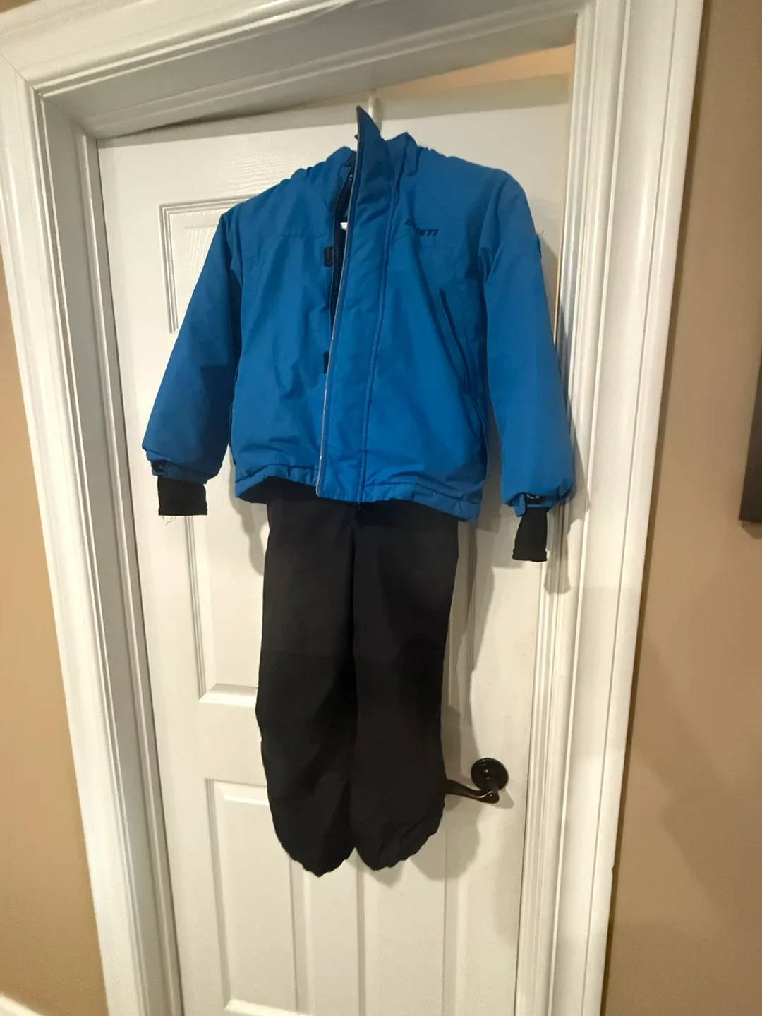 Gusti Boys' Snowsuit - Blue Jacket, Black Pants image indicator(3)