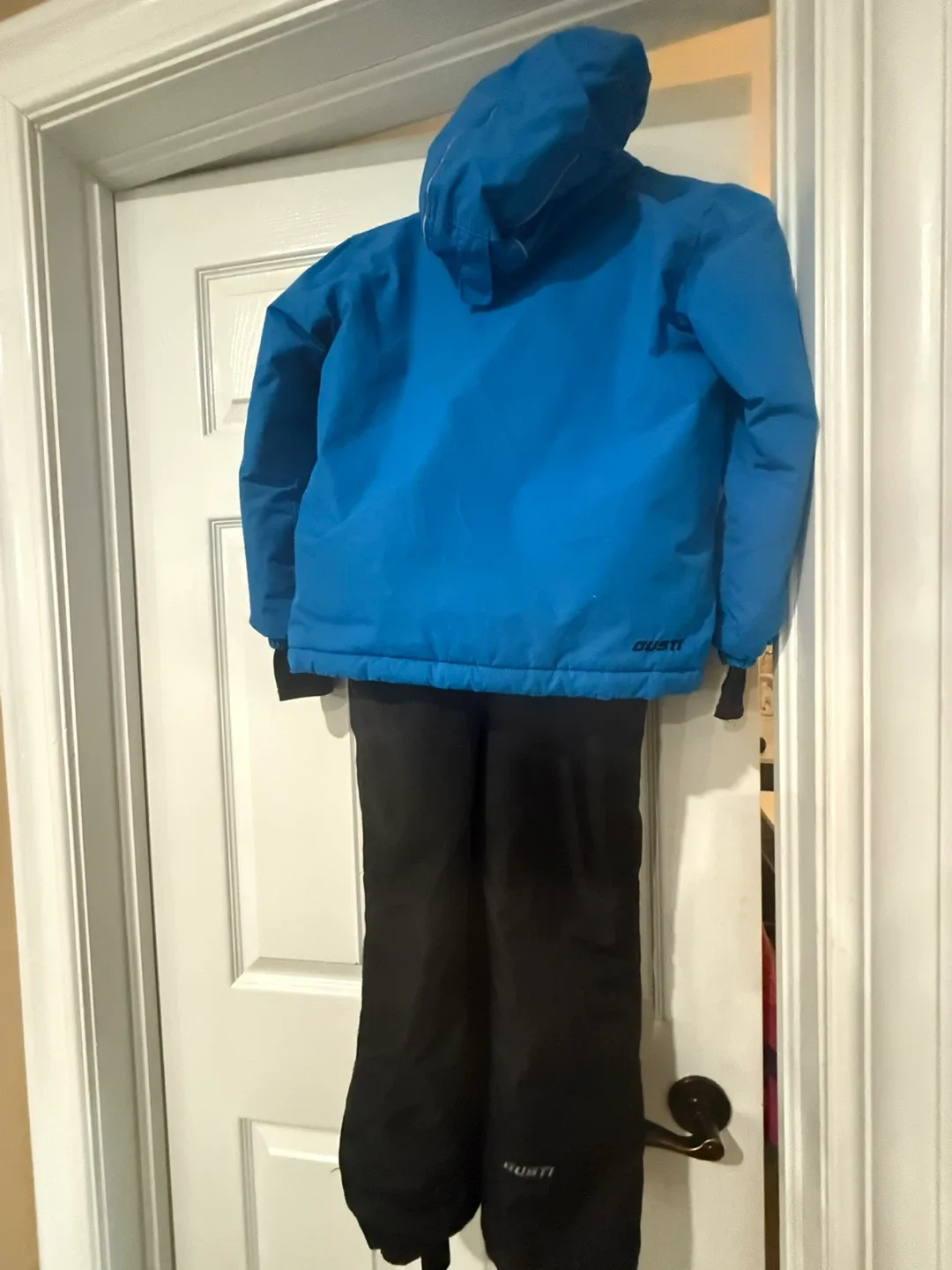 Gusti Boys' Snowsuit - Blue Jacket, Black Pants image indicator(2)