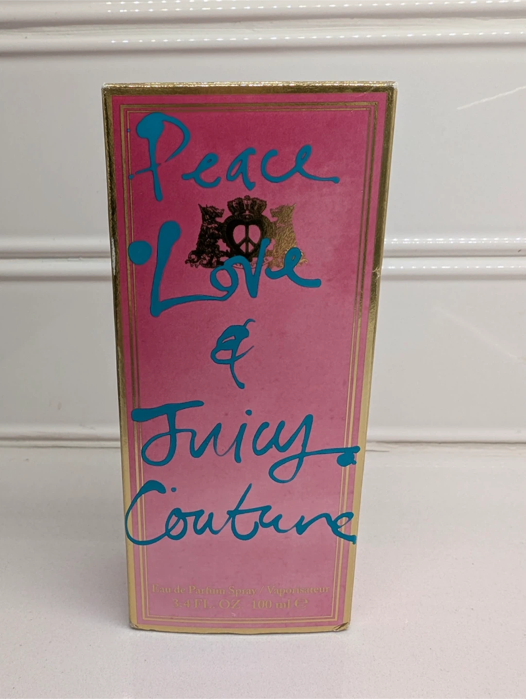 Peace Love & Juicy Couture Perfume 3.4 fl oz