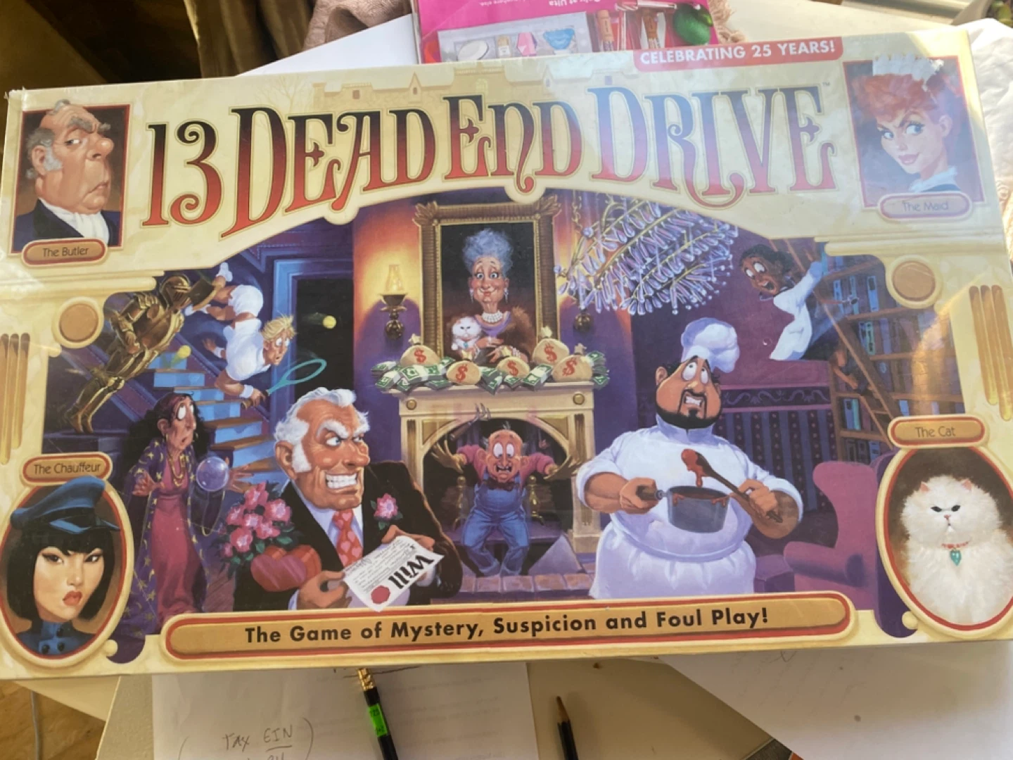 13 Dead End Drive Board Game