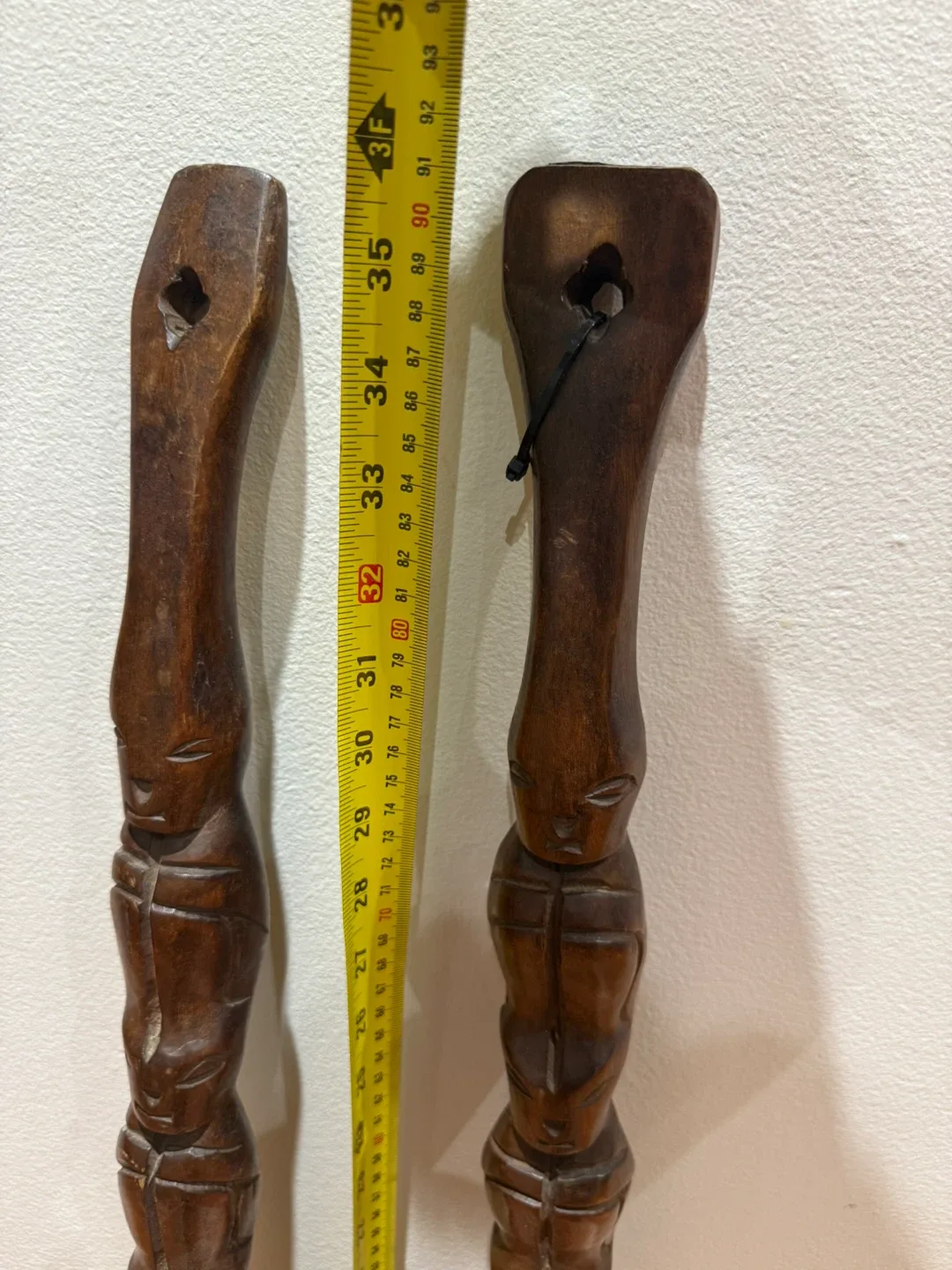 Large Decorative Wooden Spoon and Fork Set image indicator(3)