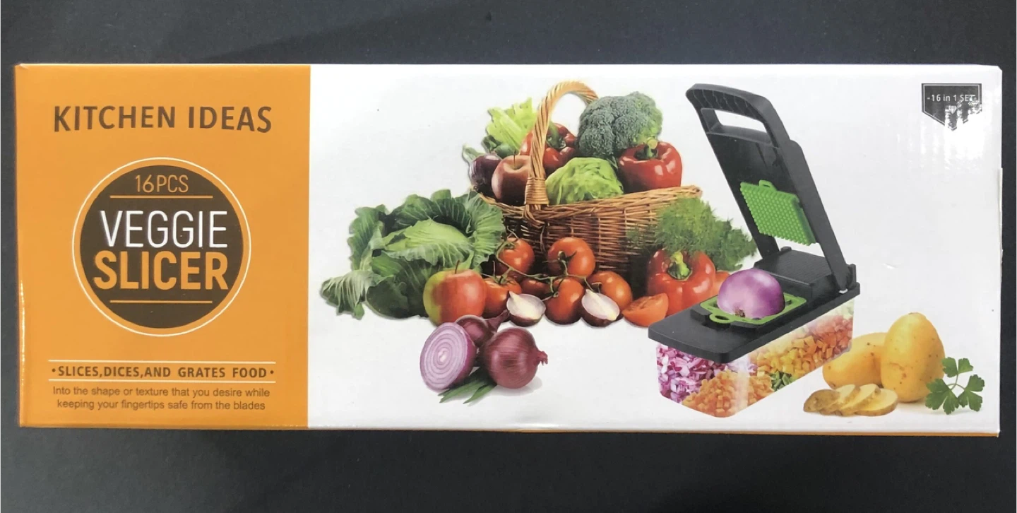 Kitchen Ideas Veggie Slicer - 16 Pcs - photo 3