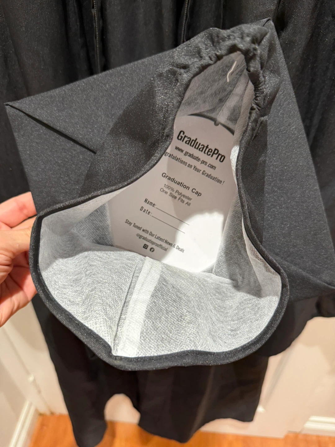 GraduatePro Graduation Gown & Cap - 5'6"-5'8" - photo 3