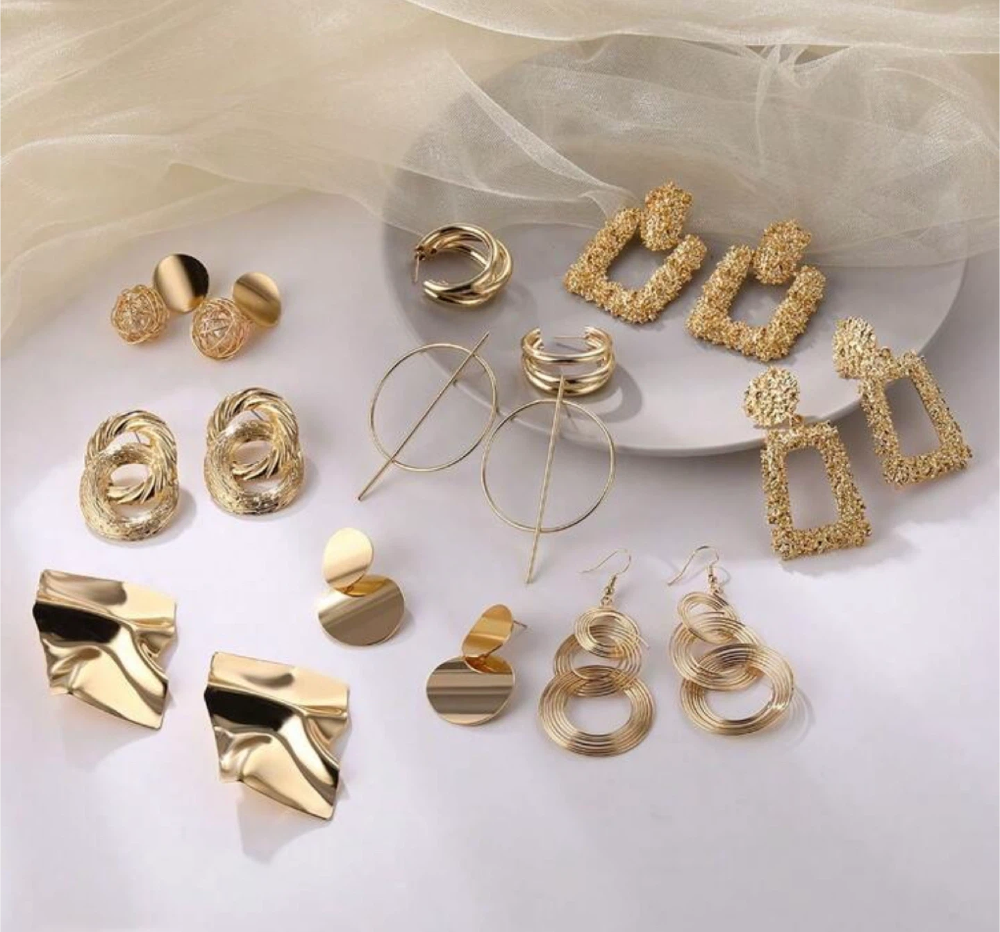 Assorted Gold Earrings - photo 3