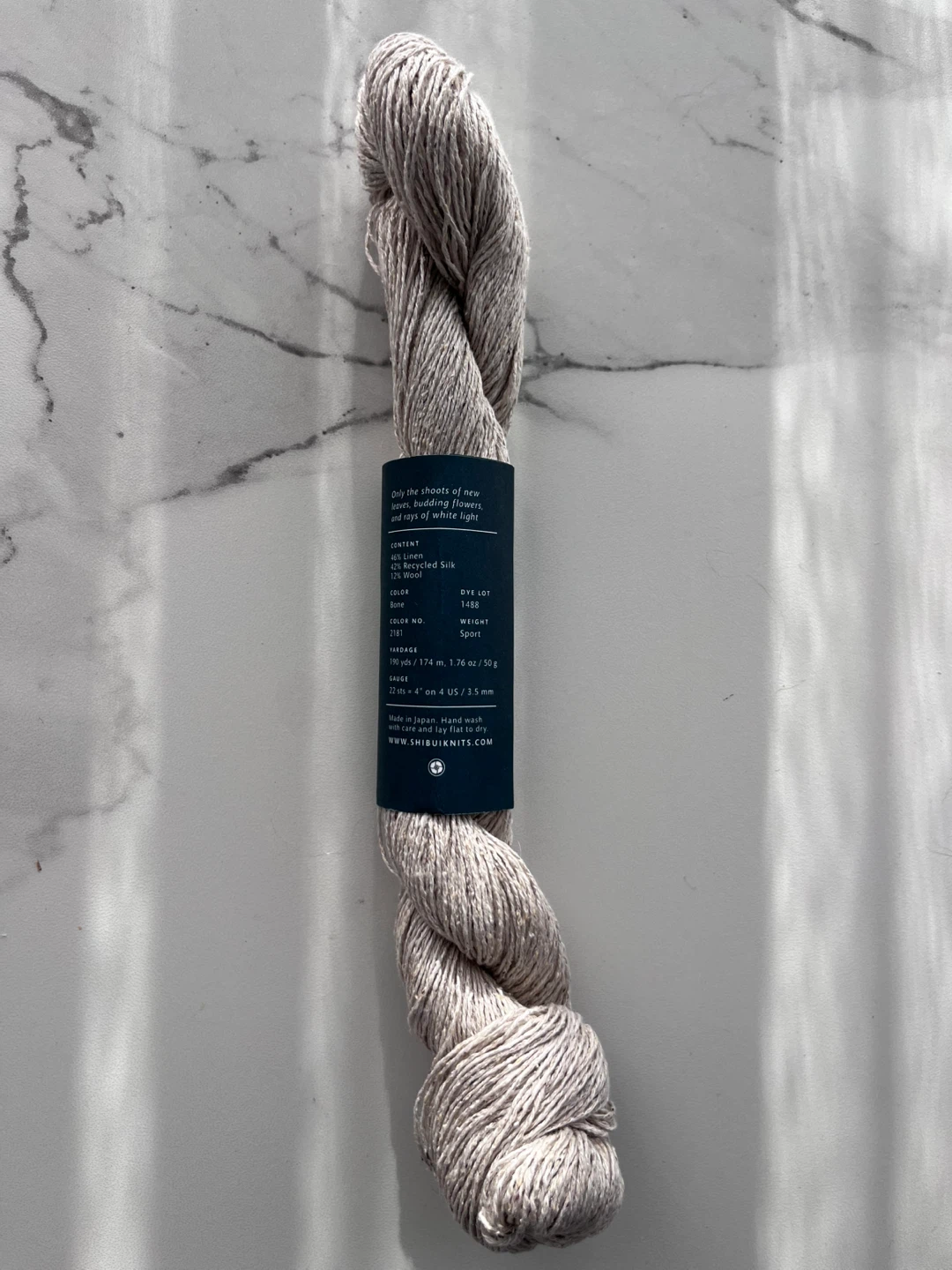 Shibu Knits Twig Yarn - Bone Colour - photo 2