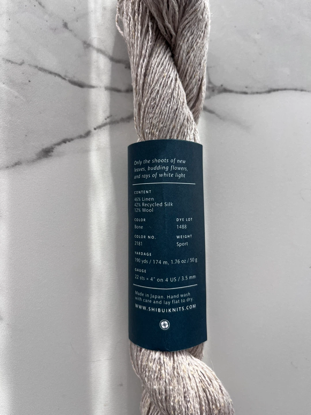 Shibu Knits Twig Yarn - Bone Colour - photo 3