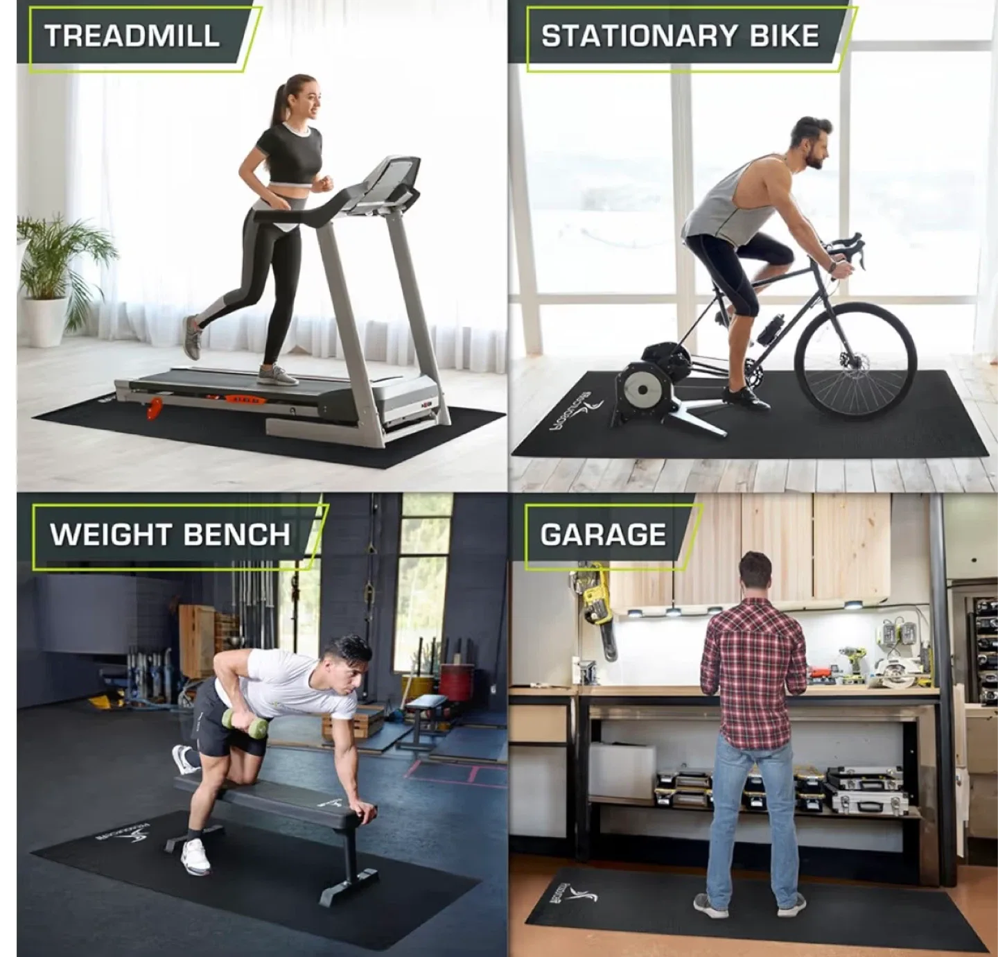 ProsourceFit Treadmill & Exercise Equipment Mats image indicator(6)