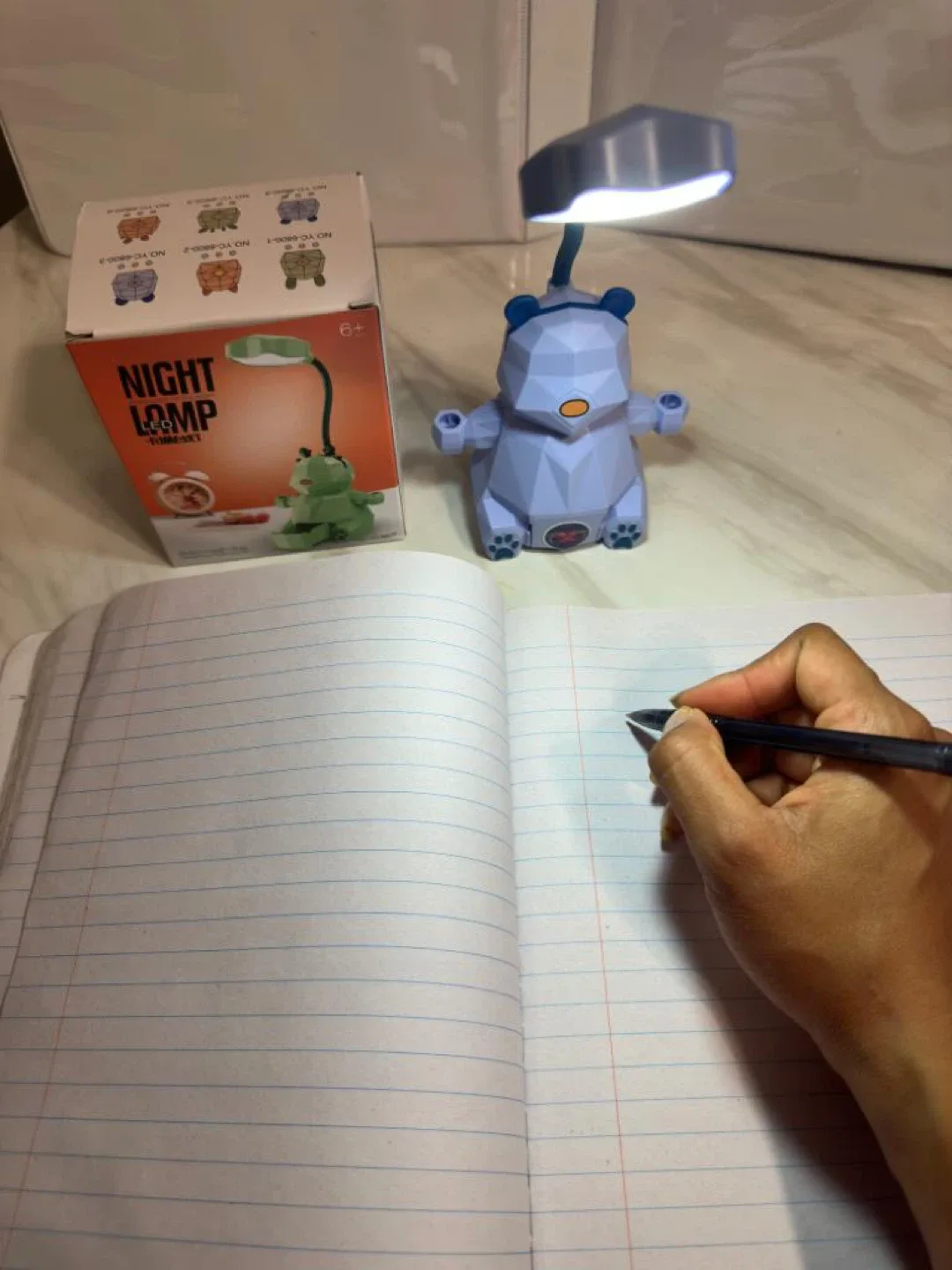 (50 units Box) Teddy Night LED Lamp Desk Lamp for Children’s image indicator(5)