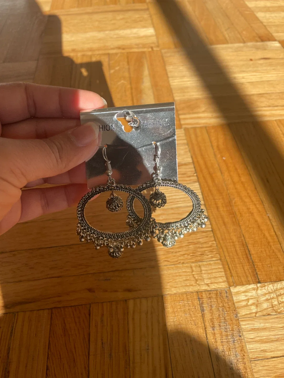 Fashion Earrings - Silver Tone