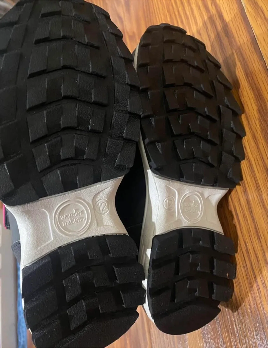 Girls Black Winter Snow Boots- size 12 and 2 image indicator(7)