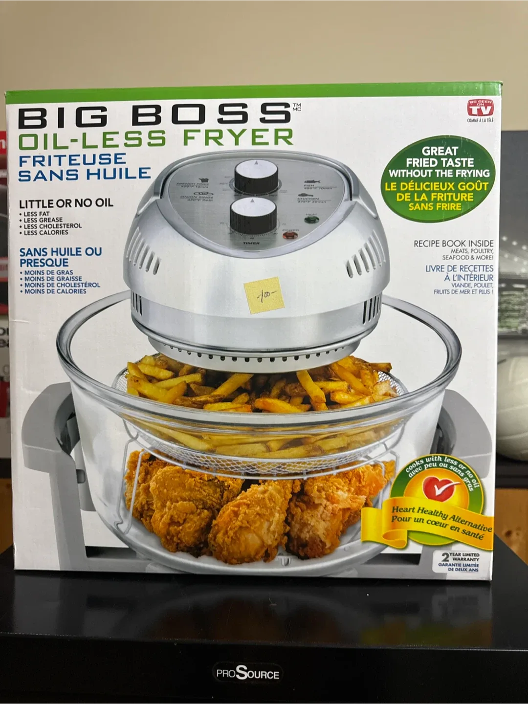 Big Boss Oil-Less Fryer