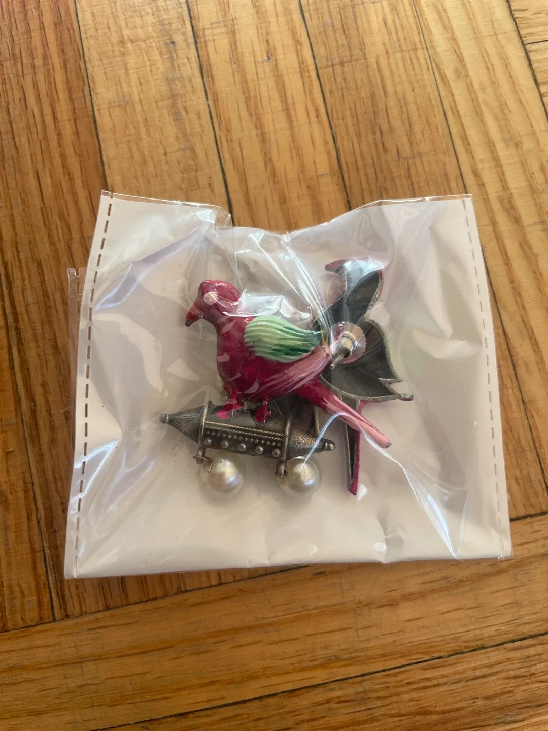 Bird Brooch earrings