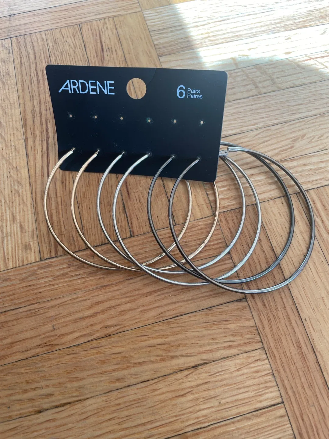Ardene Hoop Earrings - 6 Pairs