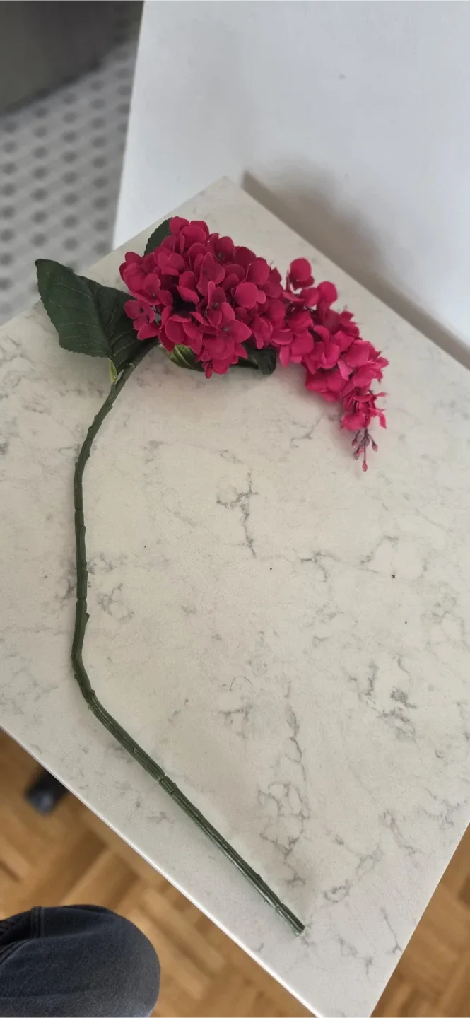 Pink Artificial Hydrangea Flower