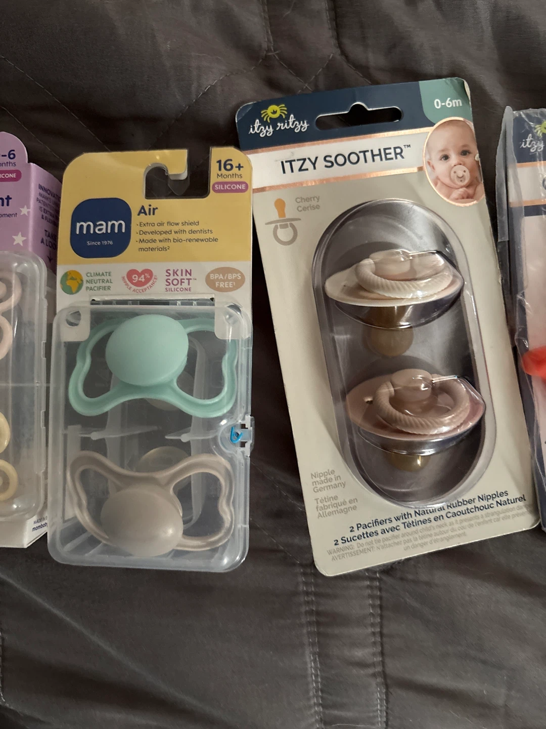 Baby Bundle: Itzy Ritzy Teether, MAM Pacifiers, Baby Einstein - photo 4