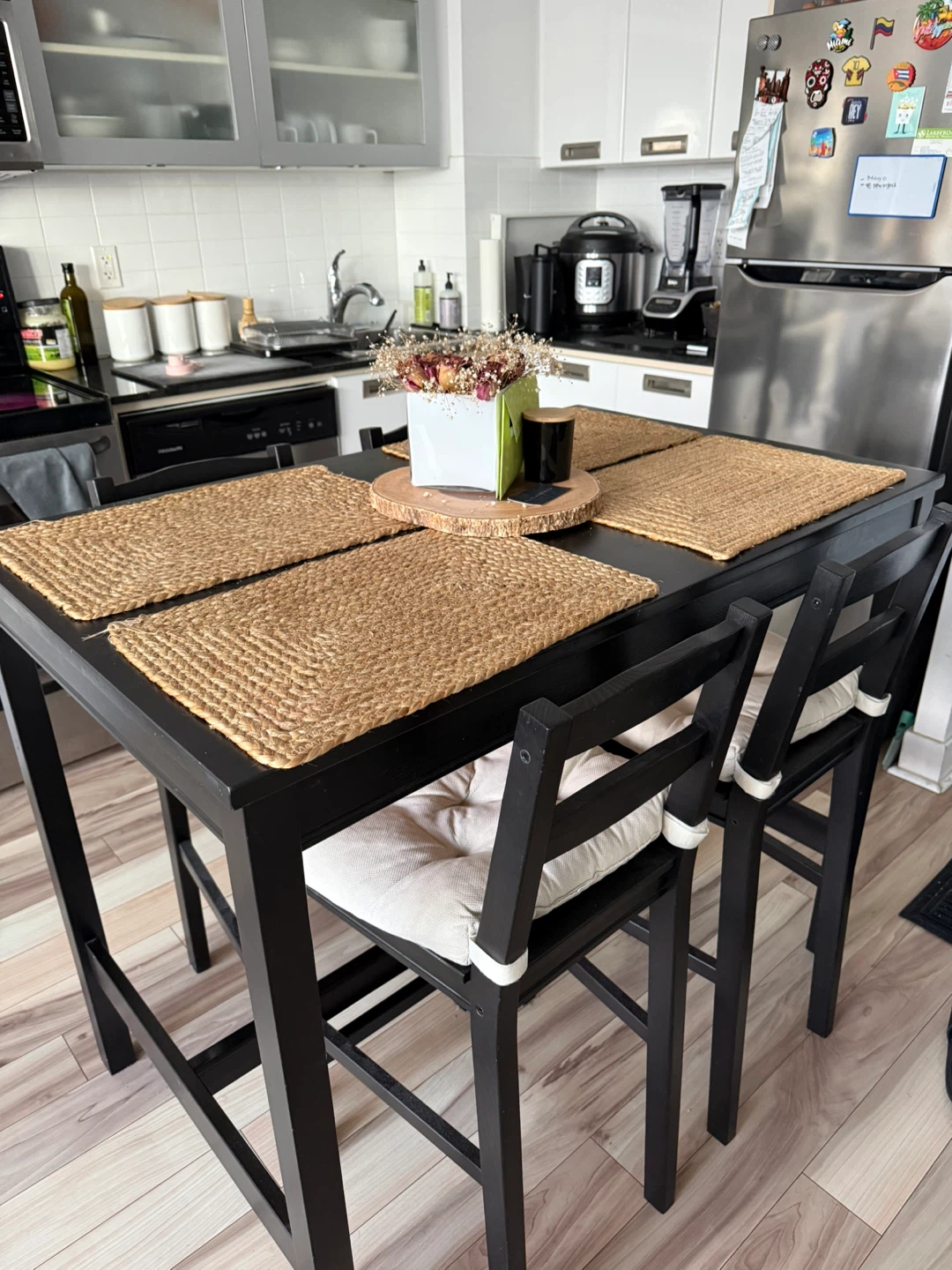 Dinning table / Kitchen island with 4 Chairs - photo 2