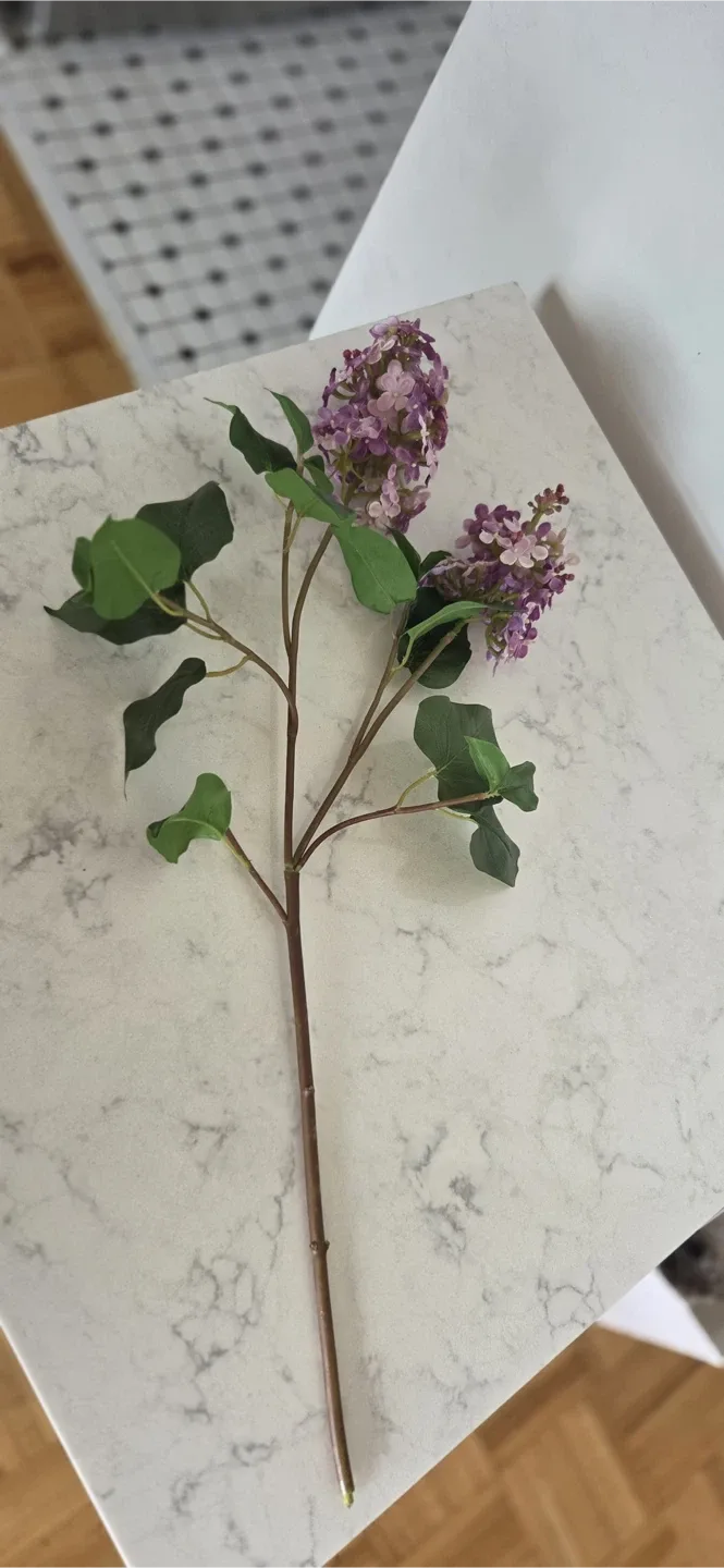 Artificial Lilac Stem - Home Decor