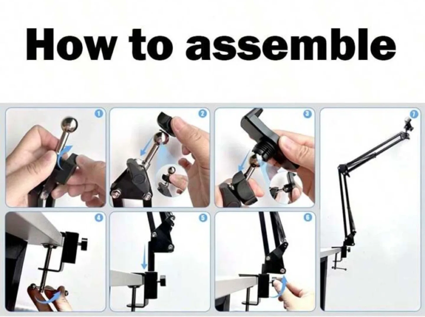 Adjustable Phone Holder Stand Set image indicator(3)