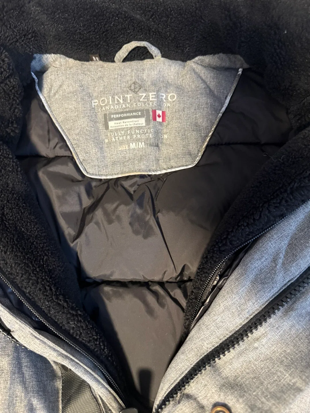 Men Point Zero Winter Jacket - Size M image indicator(2)