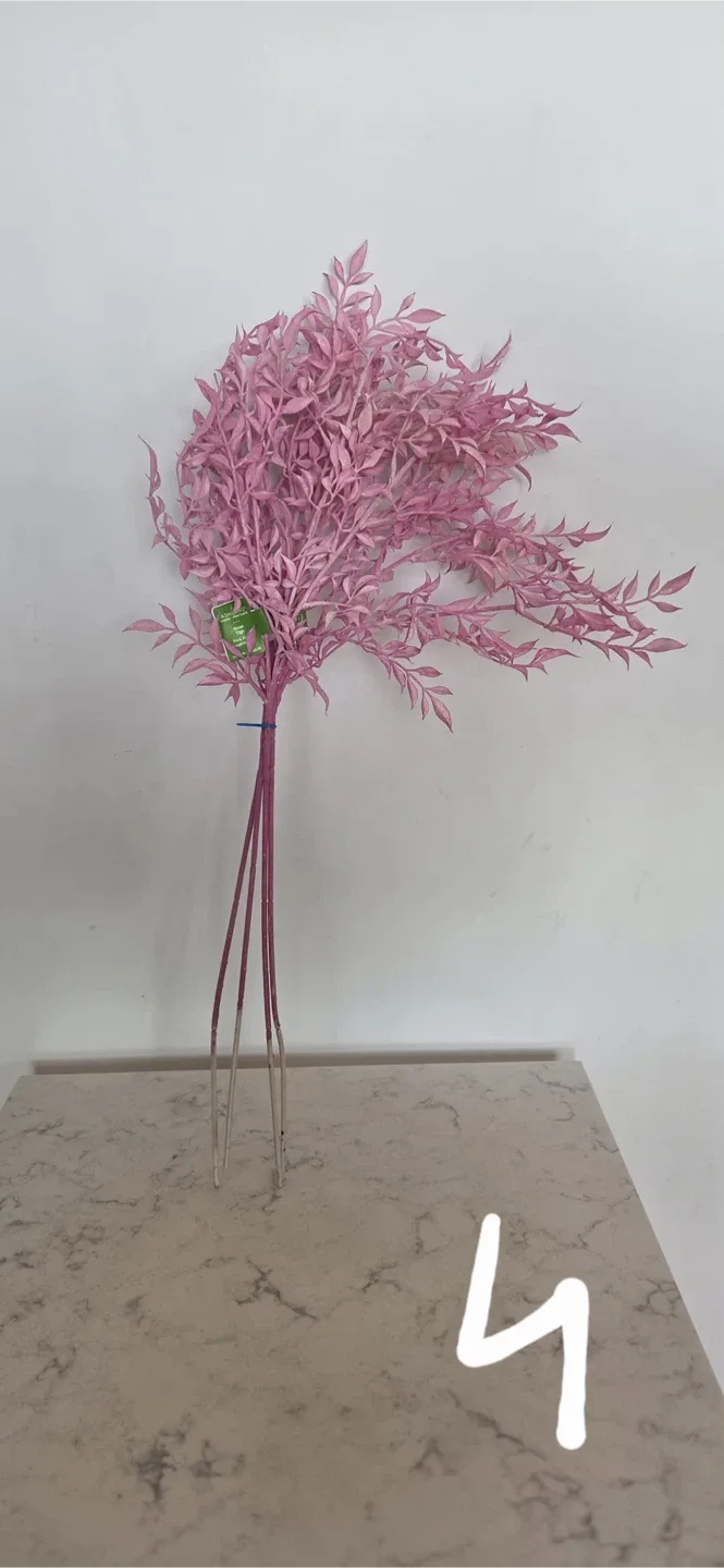 Pink Artificial Willow Branches