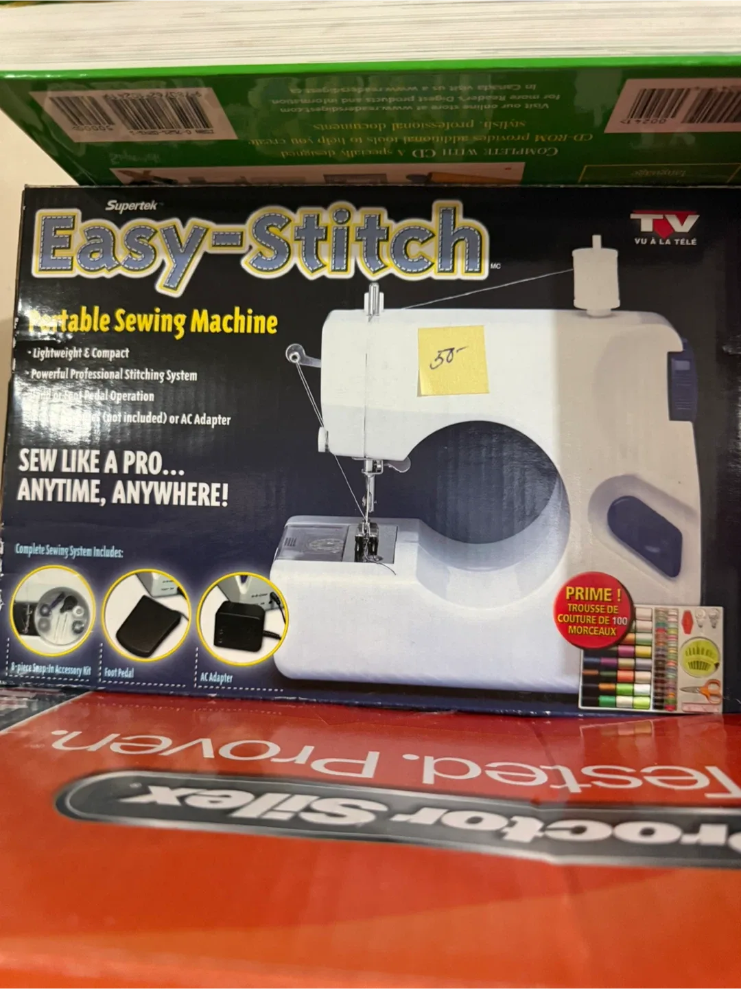 Supertek Easy-Stitch Portable Sewing Machine