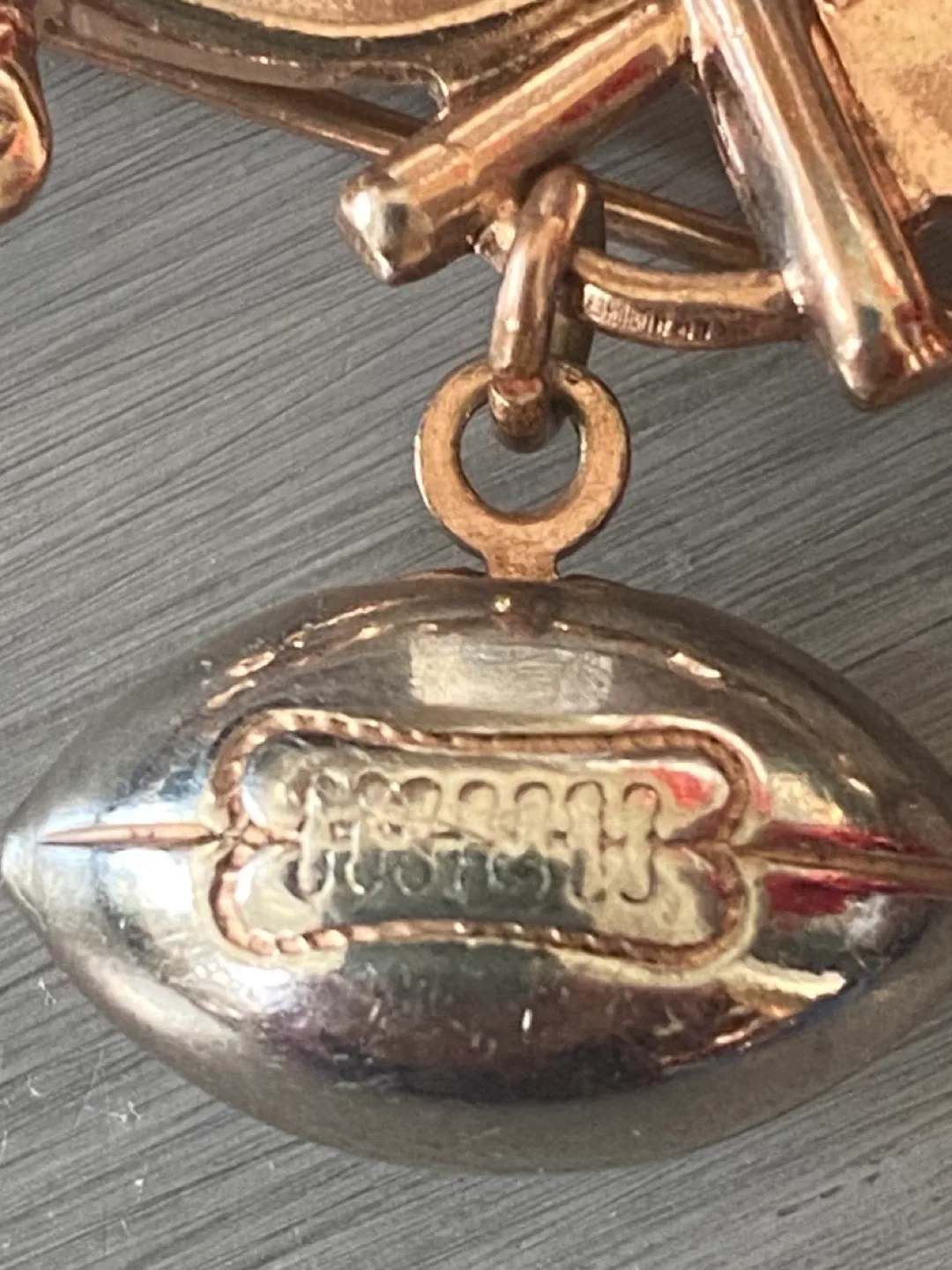 Vintage Rare RAH RAH Football Pin! image indicator(3)