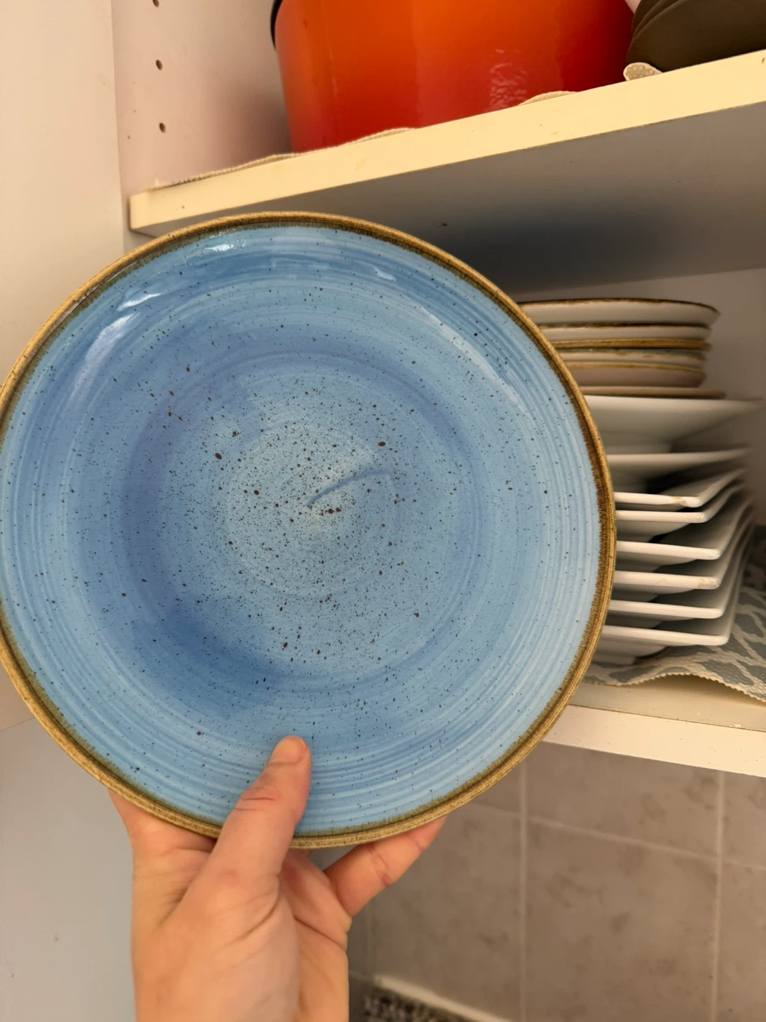 7 piece Churchill Stonecast Design Plate