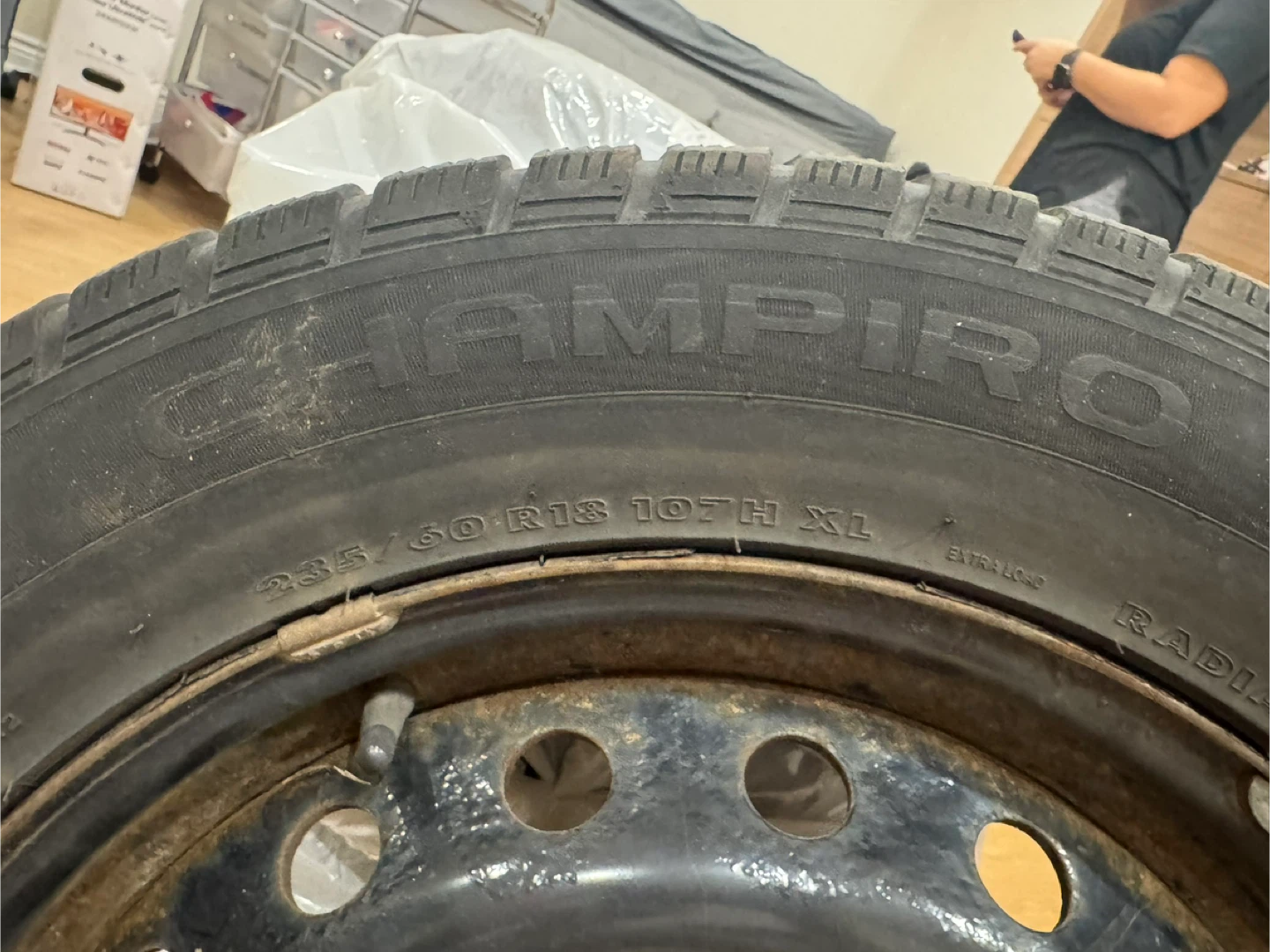 Champiro WinterPro 235/60R18 winter Tires set - photo 5