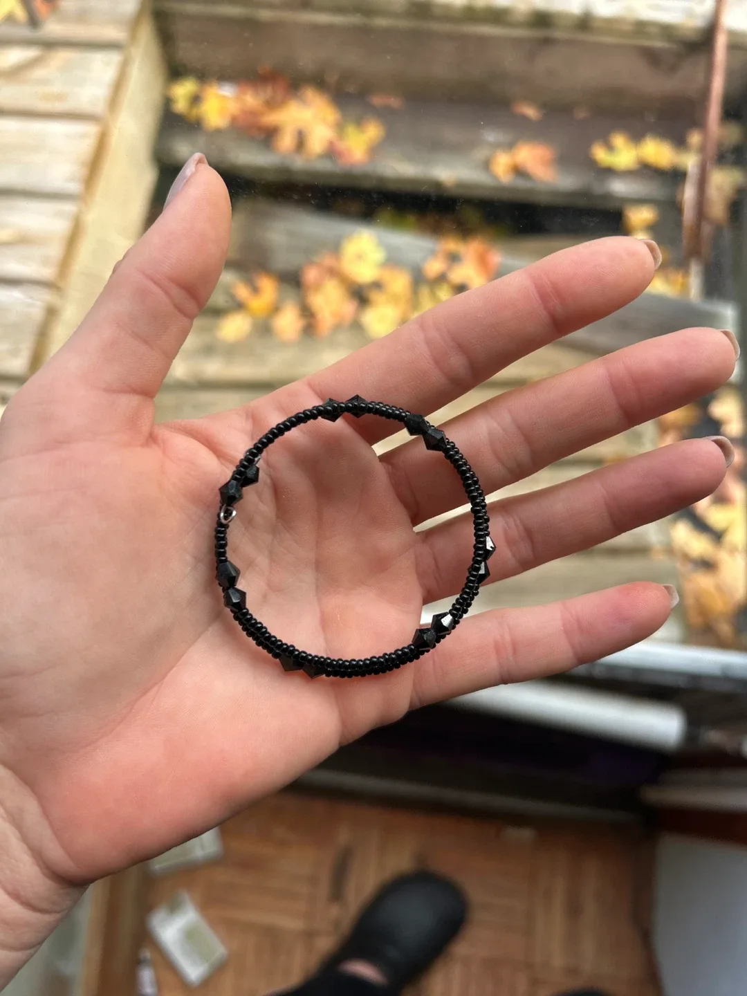 LOT- Assorted Bracelets - Black, Turquoise, Silver image indicator(6)