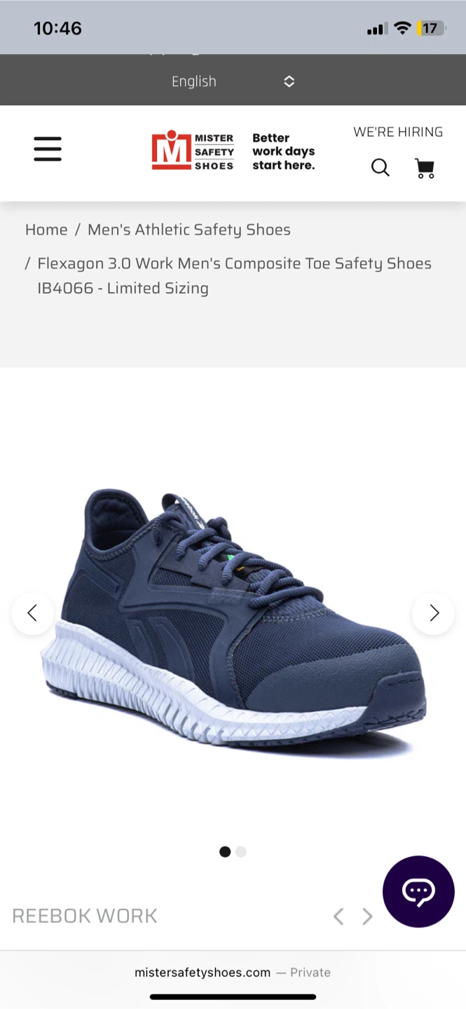 Reebok Work Flexagon 3.0 Safety Shoes