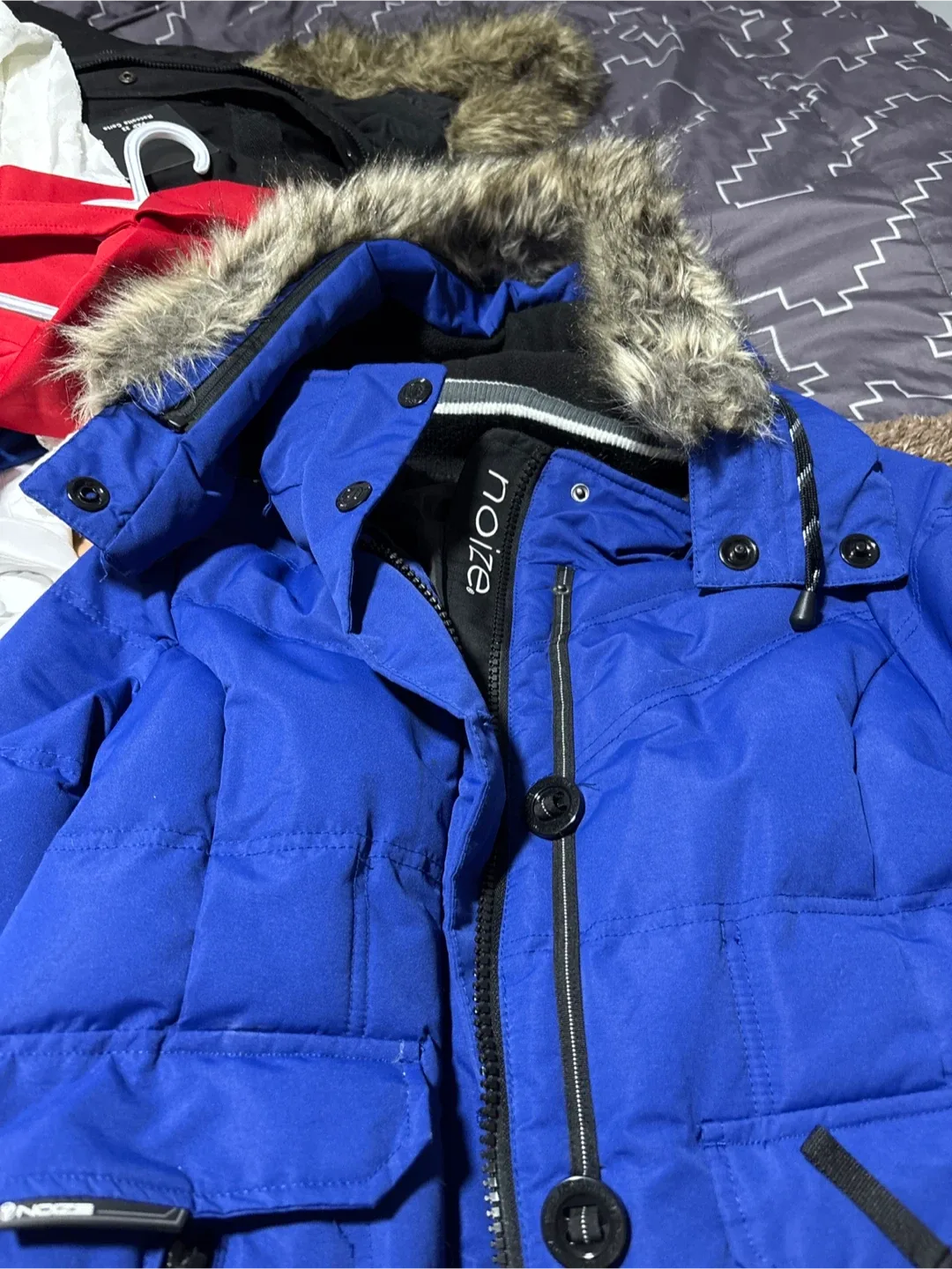 Noize Blue Winter Jacket womens medium SUPER warm jacket image indicator(2)