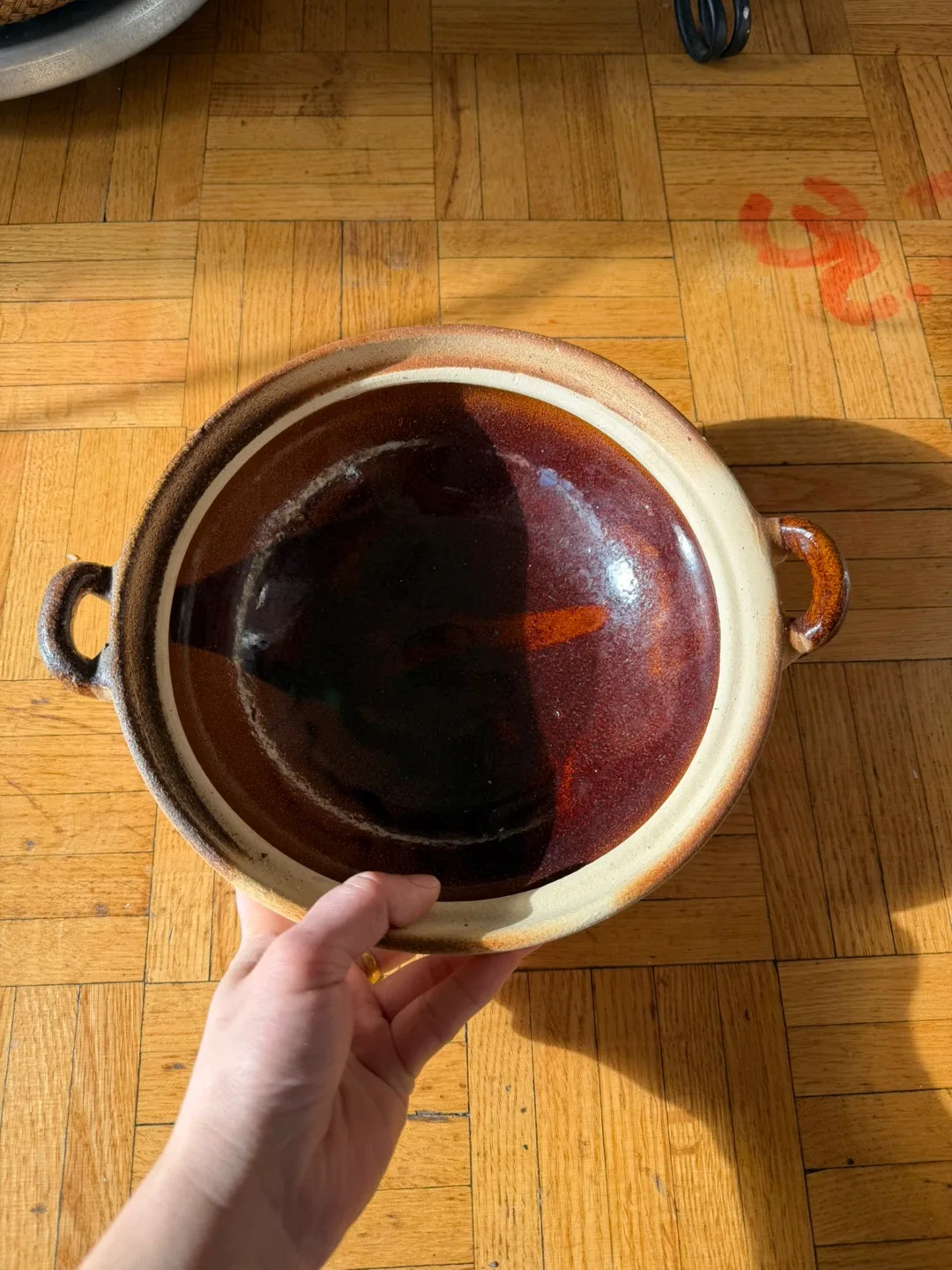 Vintage Ceramic Casserole Dish image indicator(2)