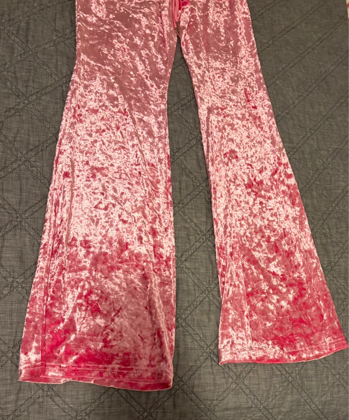 Ceceve Pink Velvet Lounge Set - Size S - photo 4