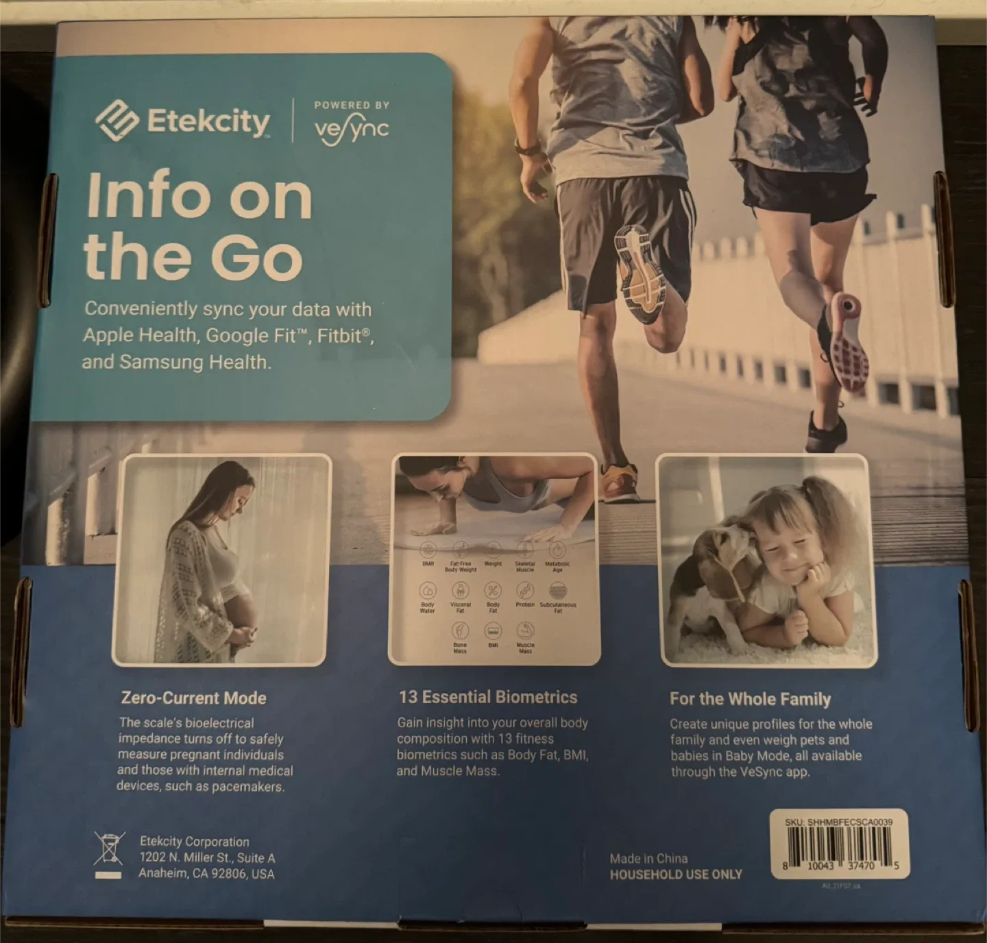 Etekcity Smart Fitness Scale w/ VeSync App image indicator(2)