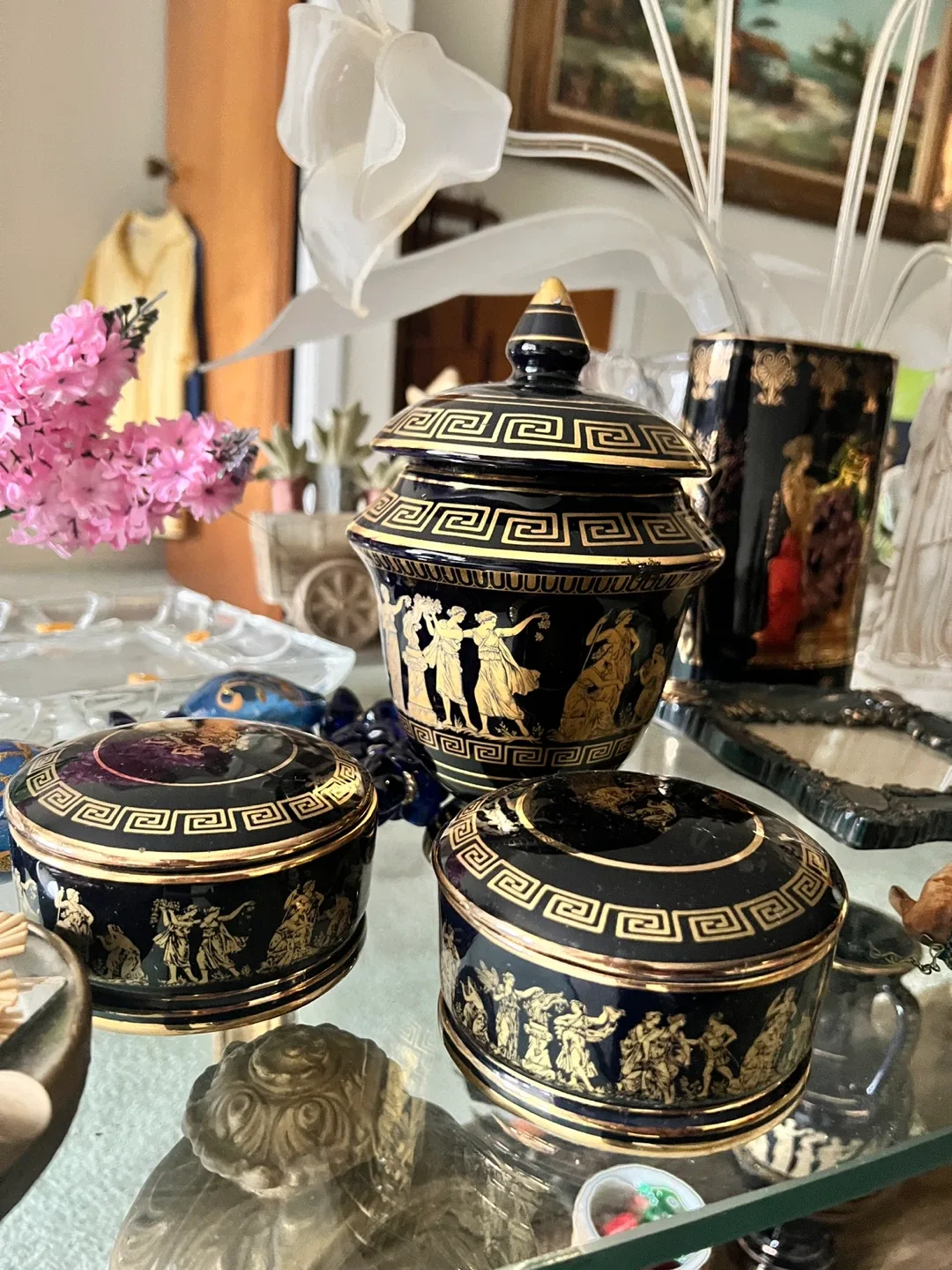 Vintage Greek Style Decorative Jars image indicator(2)