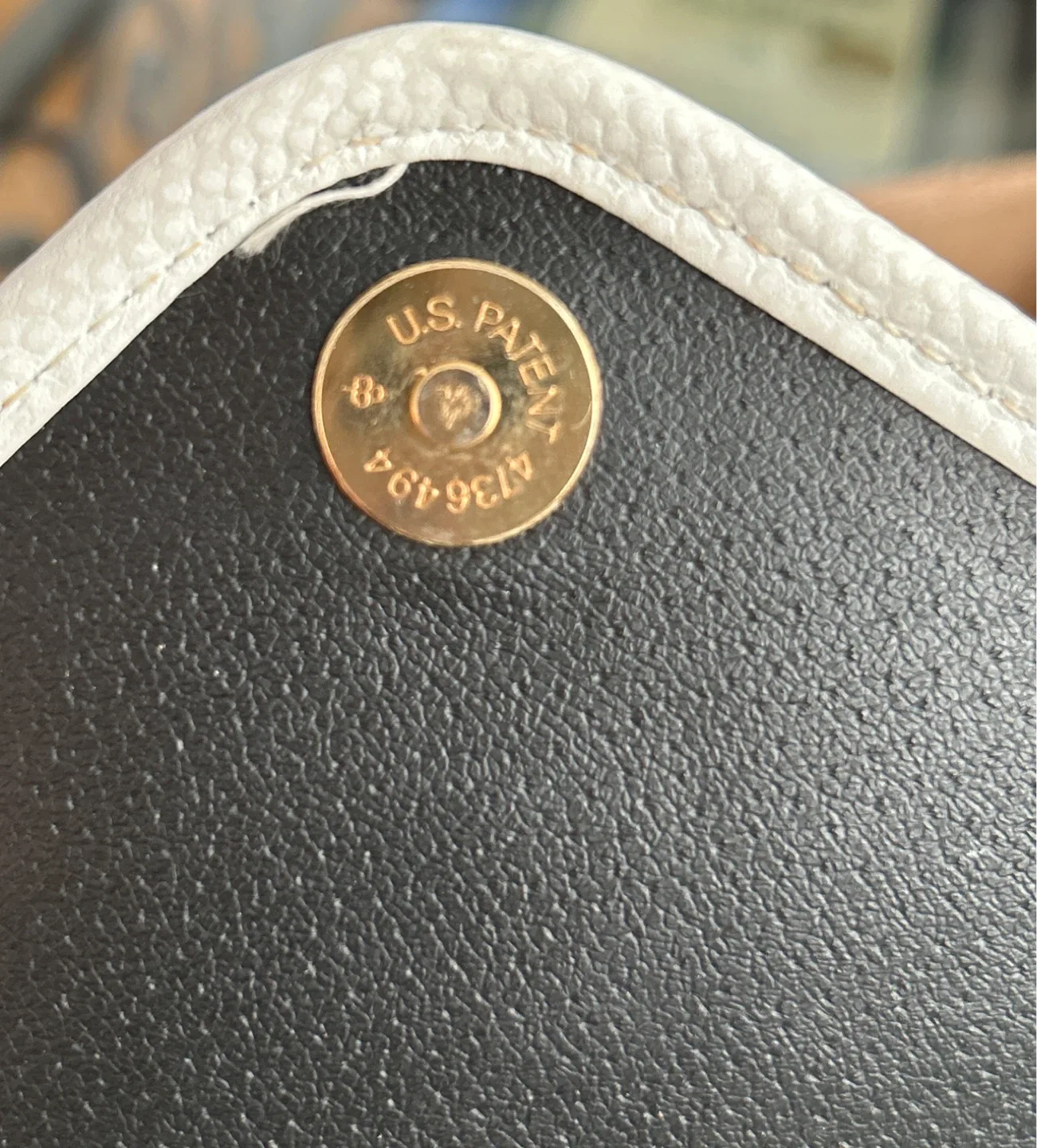 Vintage White Genuine Leather Shoulder Bag image indicator(5)