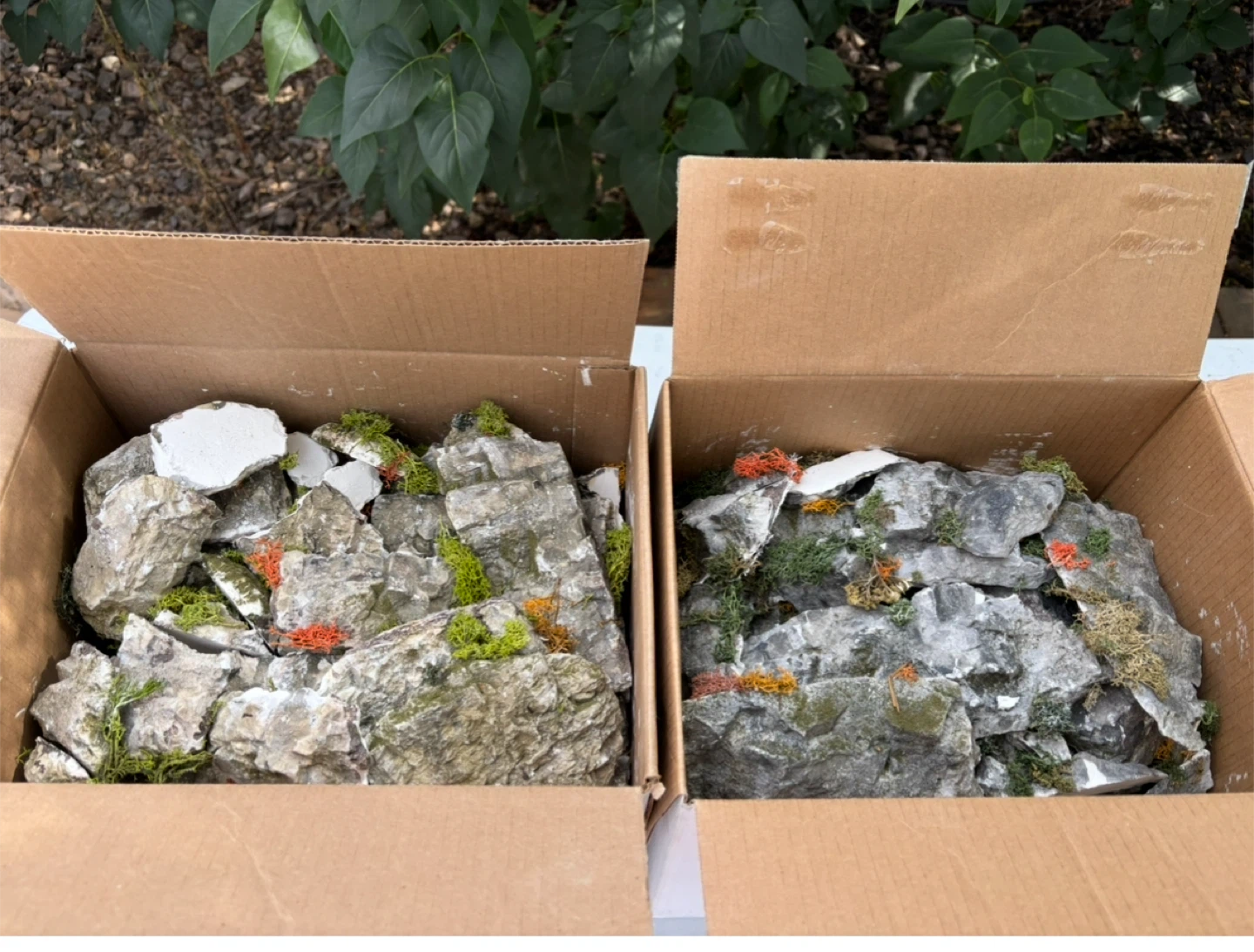 HO Scale Plaster Rocks for Scenery
