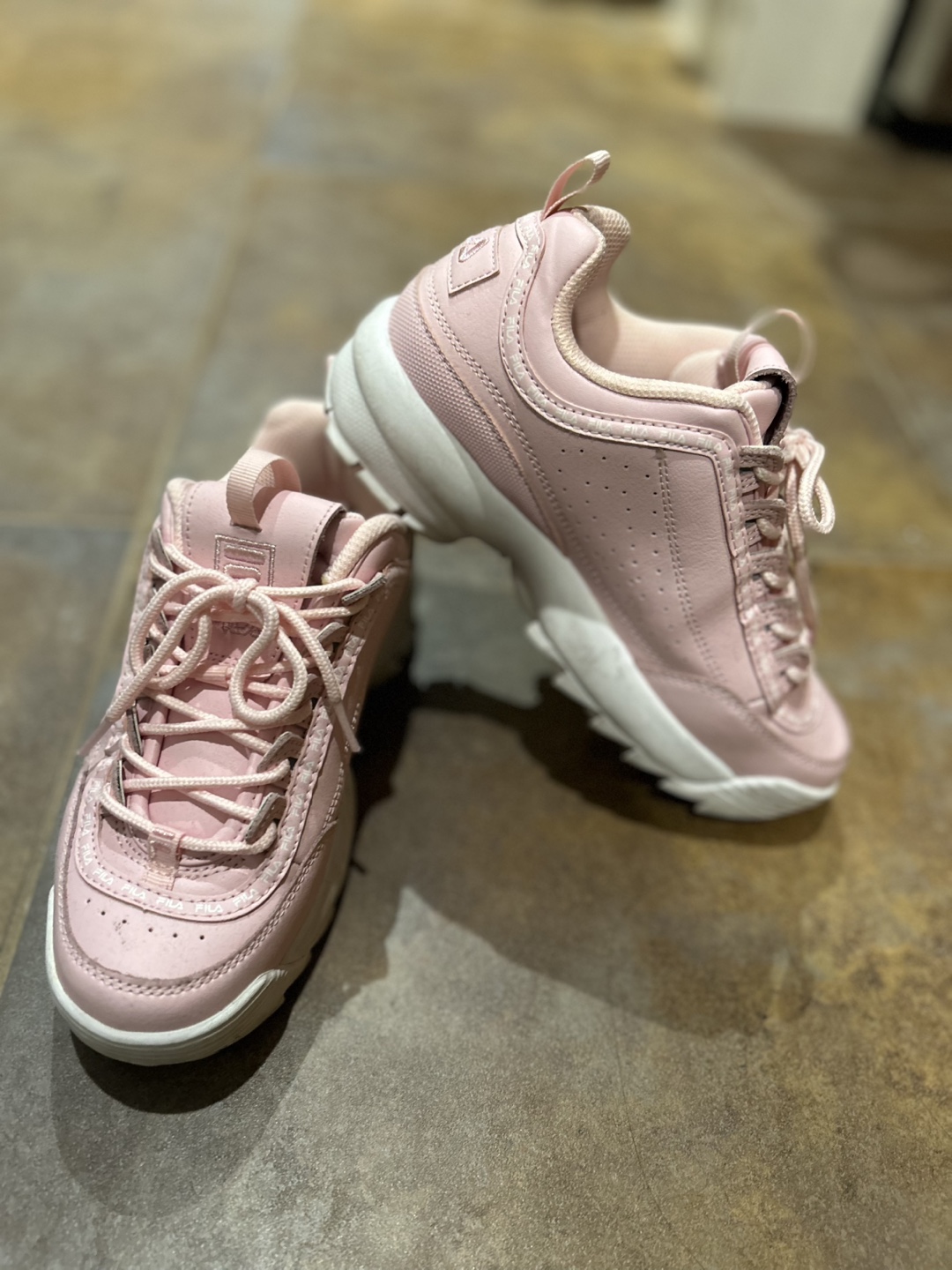 Fila Disruptor Pink Sneakers