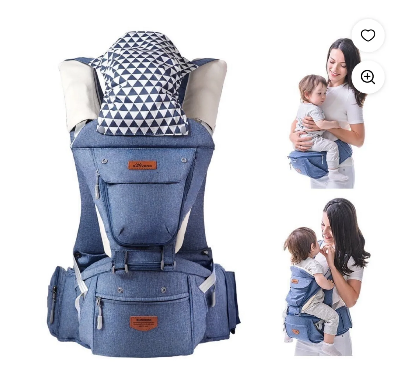 Sunveno Baby Carrier - Light Blue image indicator(8)