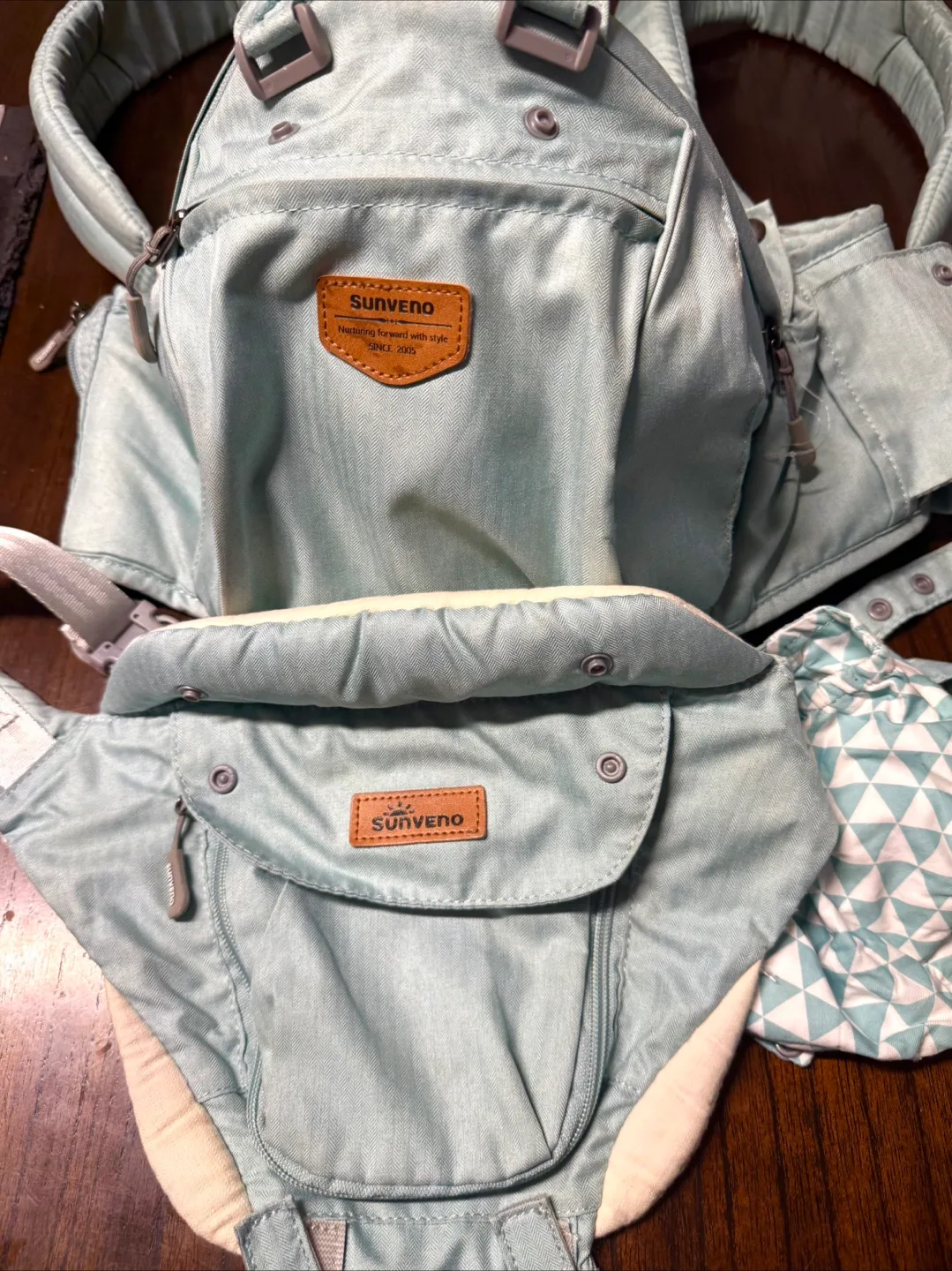 Sunveno Baby Carrier - Light Blue image indicator(5)