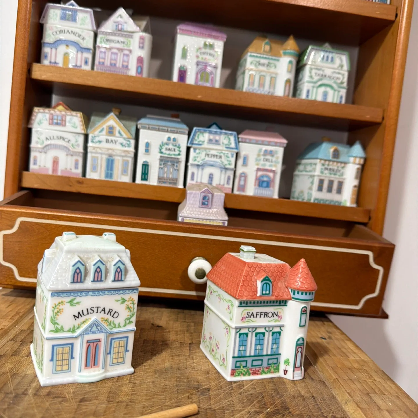 Lenox Spice Village Fine Porcelain Spice Jar image indicator(5)