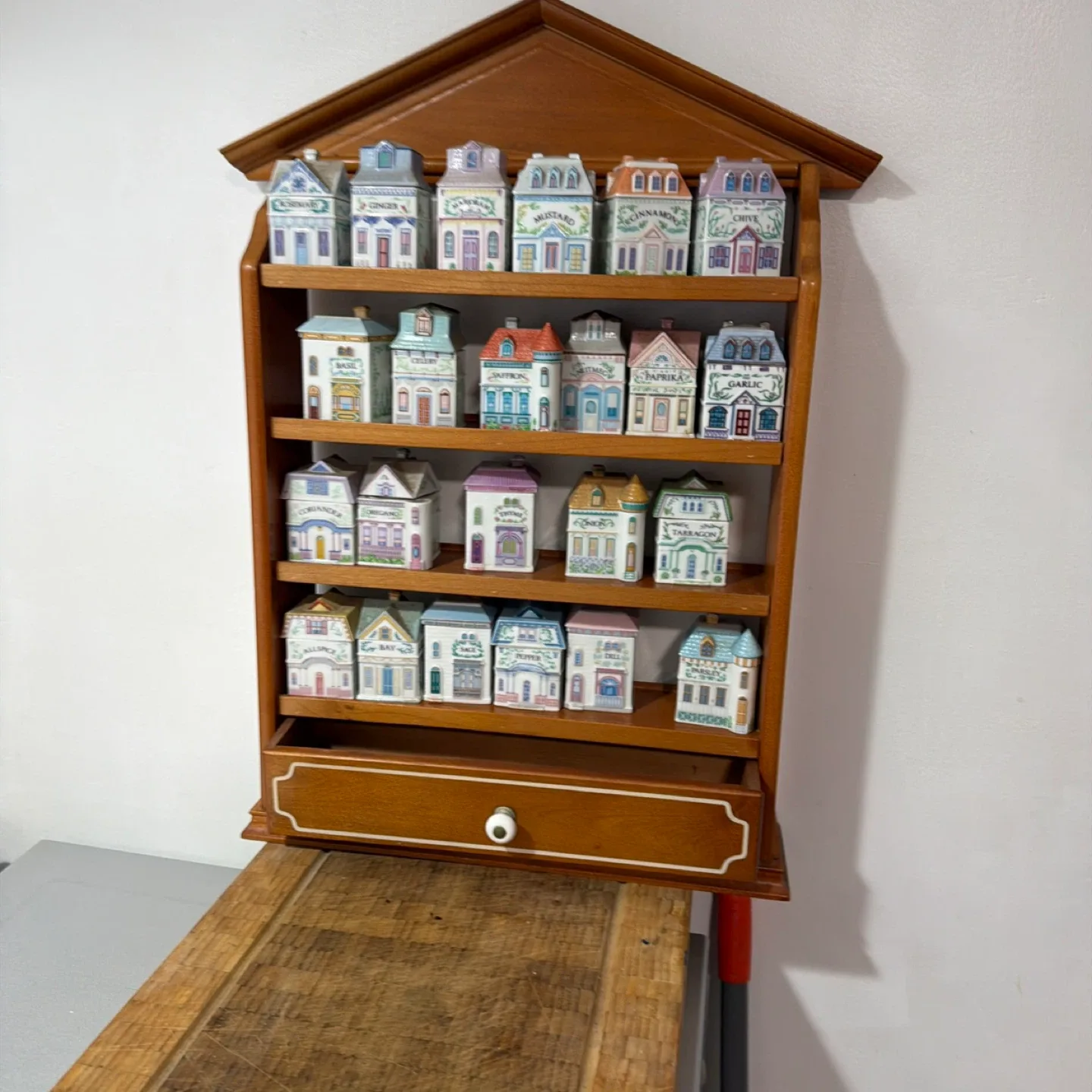 Lenox Spice Village Fine Porcelain Spice Jar image indicator(4)