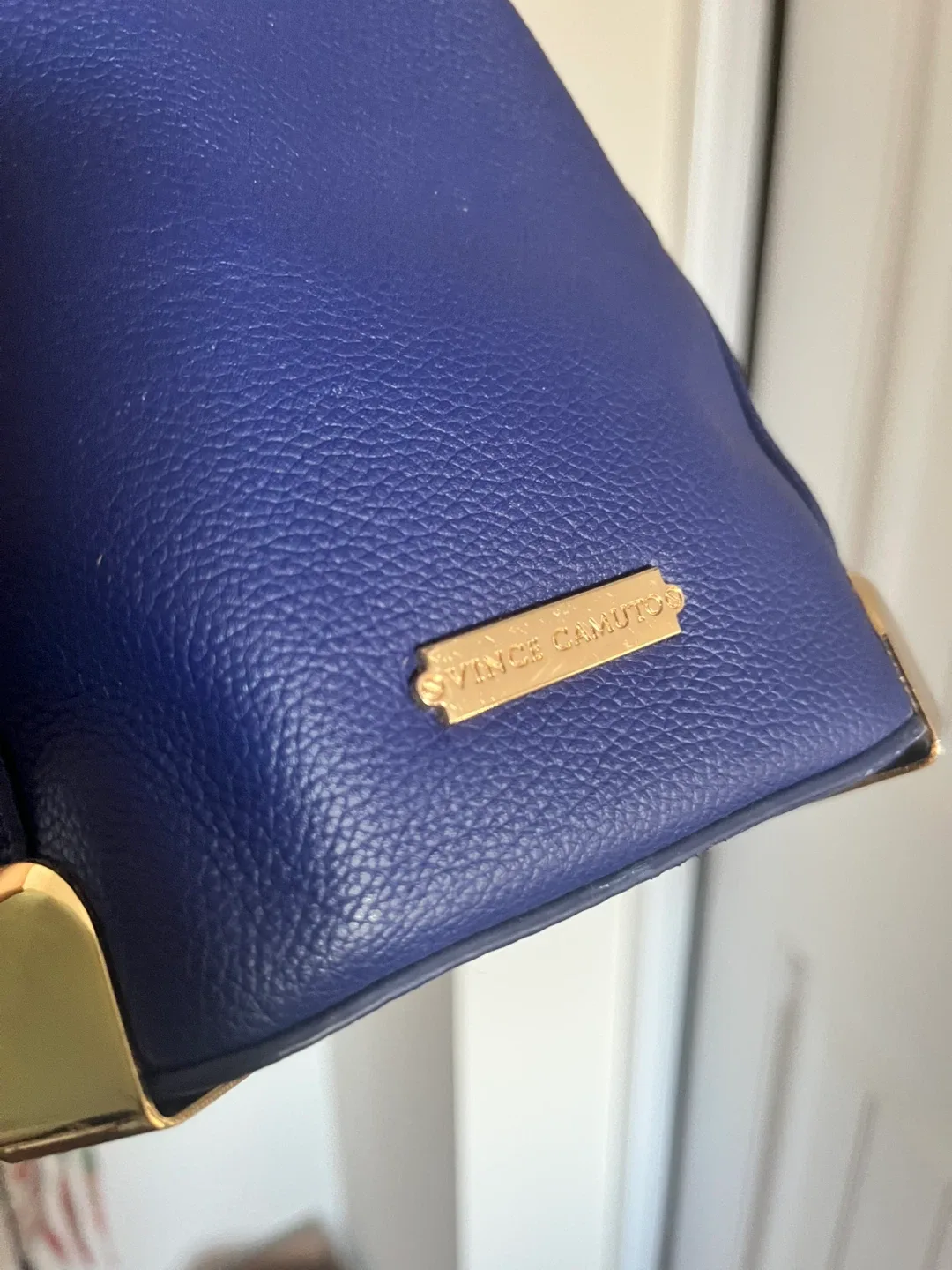 Vince Camuto Blue Leather Handbag image indicator(3)