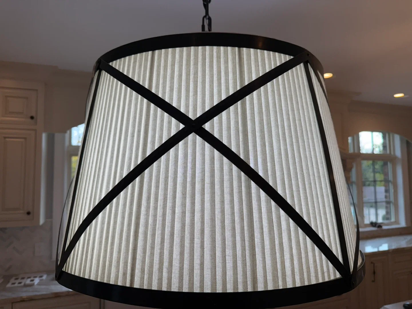 Hanging Drum Light Chandelier image indicator(3)