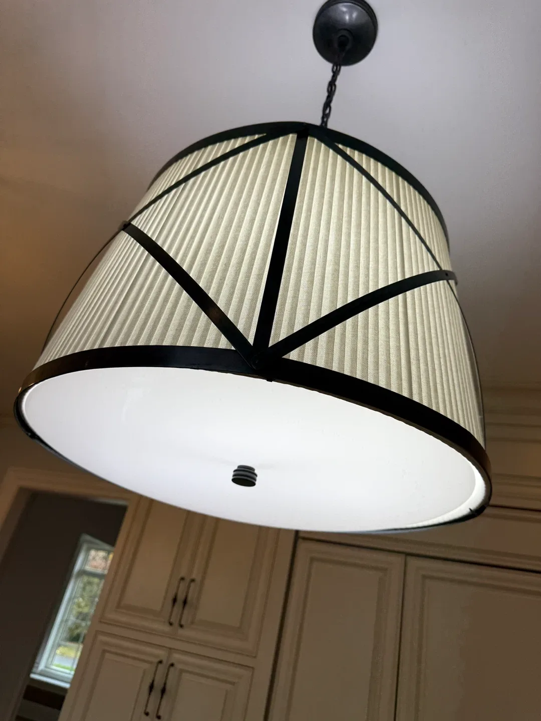 Hanging Drum Light Chandelier image indicator(2)