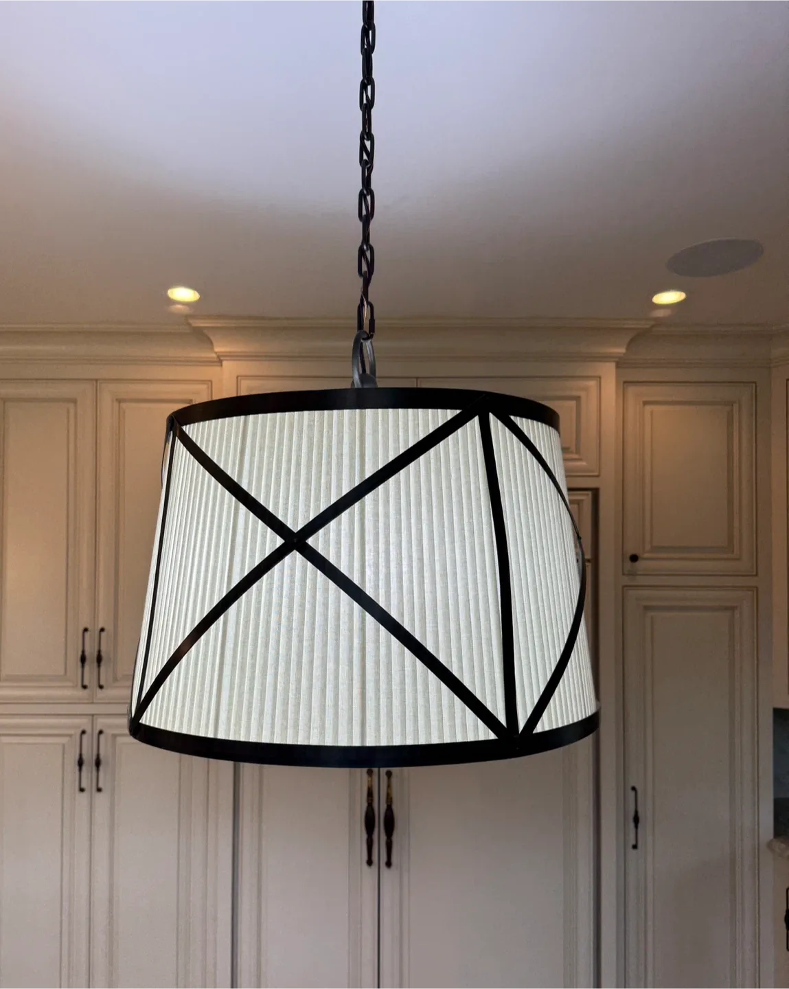 Hanging Drum Light Chandelier