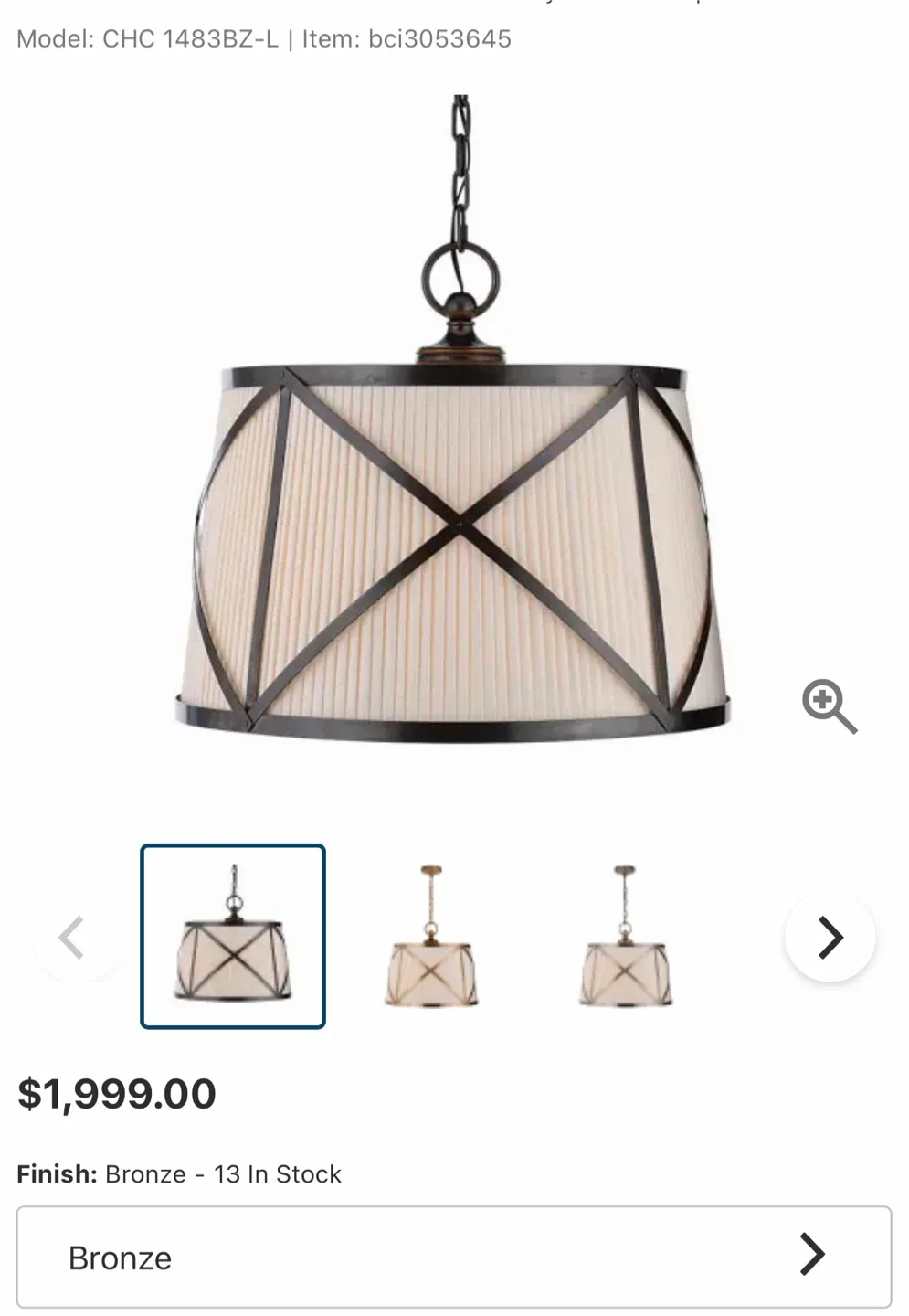 Hanging Drum Light Chandelier image indicator(7)