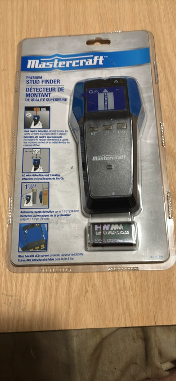 Mastercraft Premium Stud Finder - New in Package